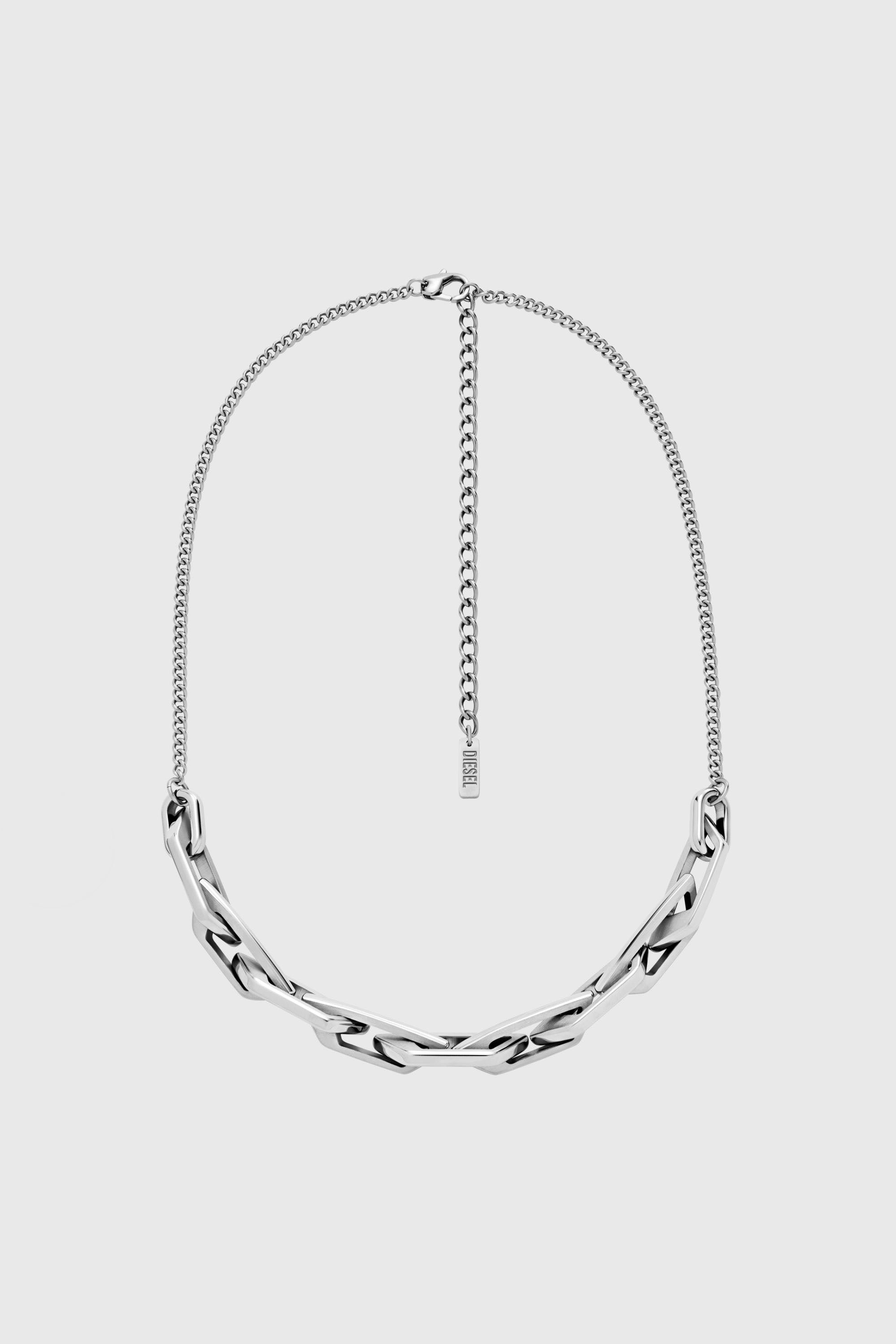 Diesel - DX1578040 JEWEL, Unisex's ネックレス in シルバー - 1