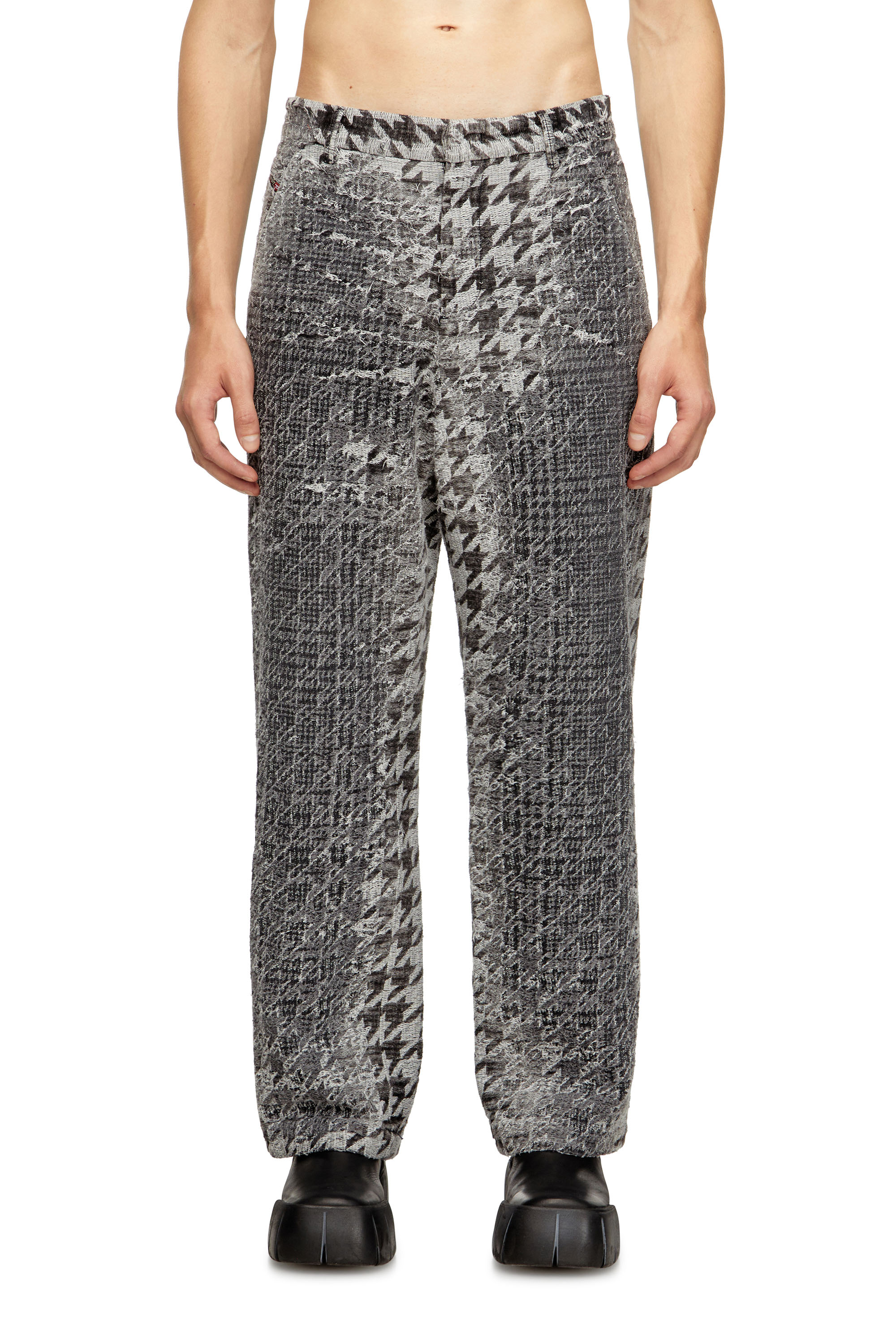 Diesel - Male's Regular Jeans D-Eber 0CEBN, ブラック/ダークグレー - 1