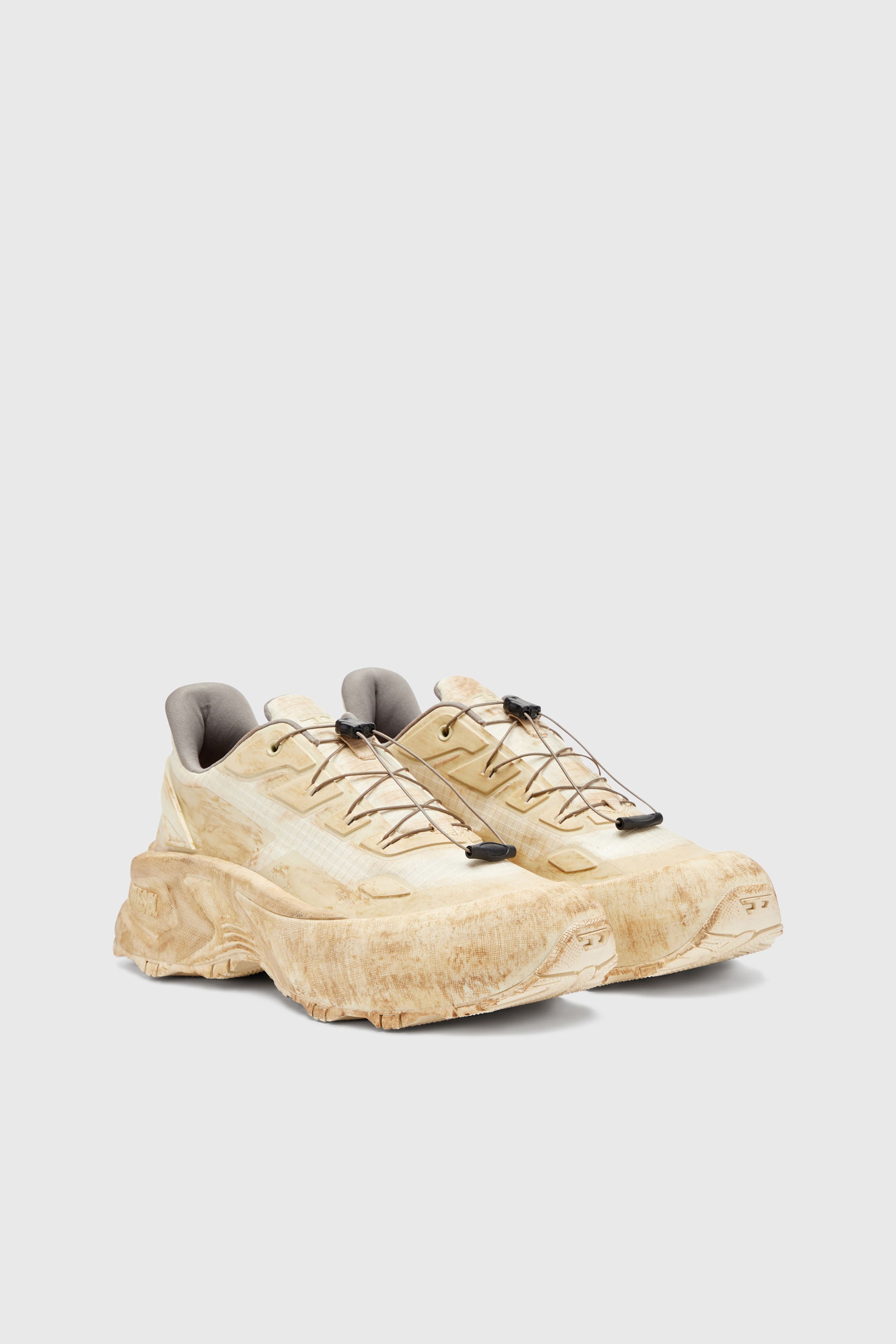 Diesel - D-CAGE RUNNER, Male's スニーカー in ベージュ - 2