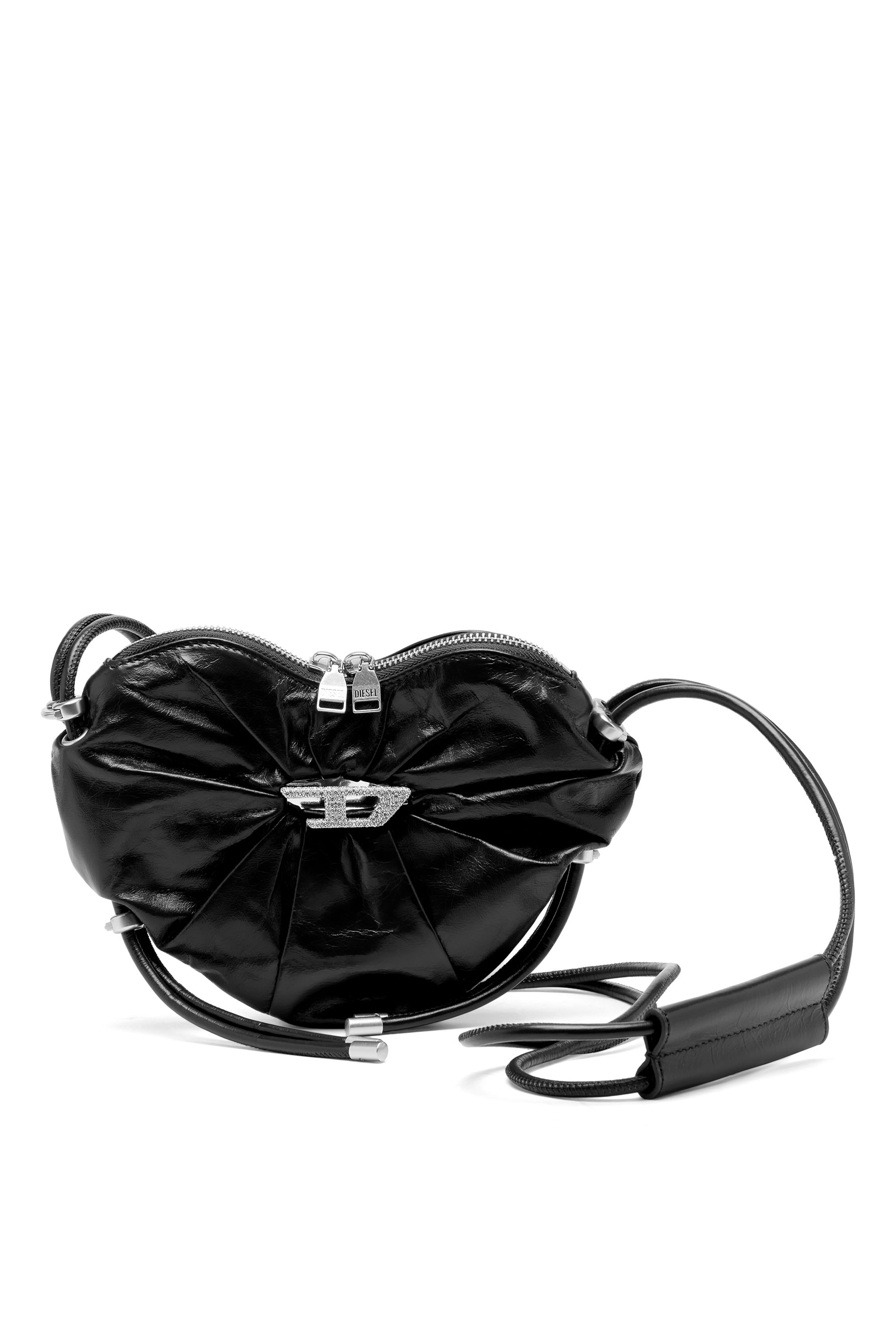 Diesel - SCRUNCH-D HEART, Female's ショルダーバッグ in ブラック - 1