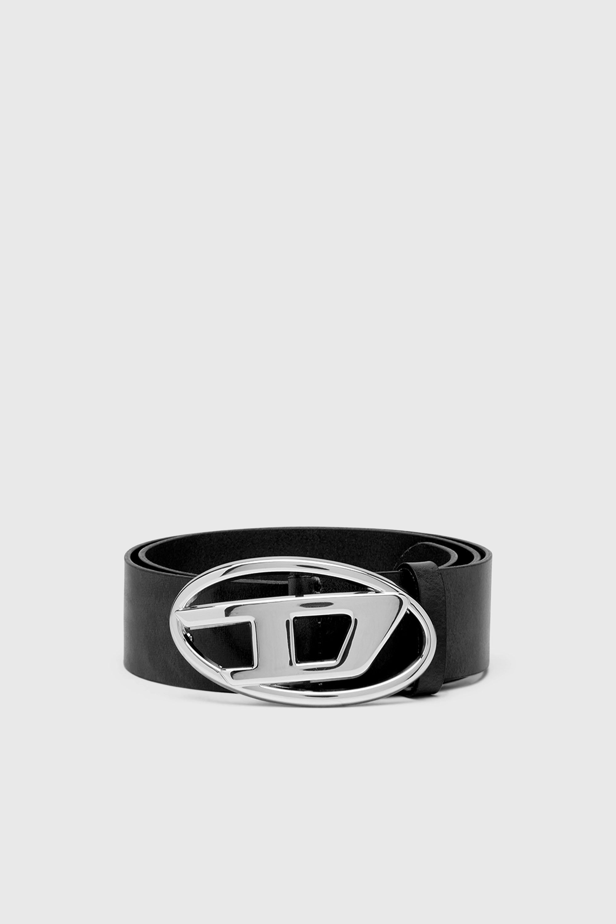 Diesel - B-1DR W, Female's カウレザーベルト in ブラック - 1