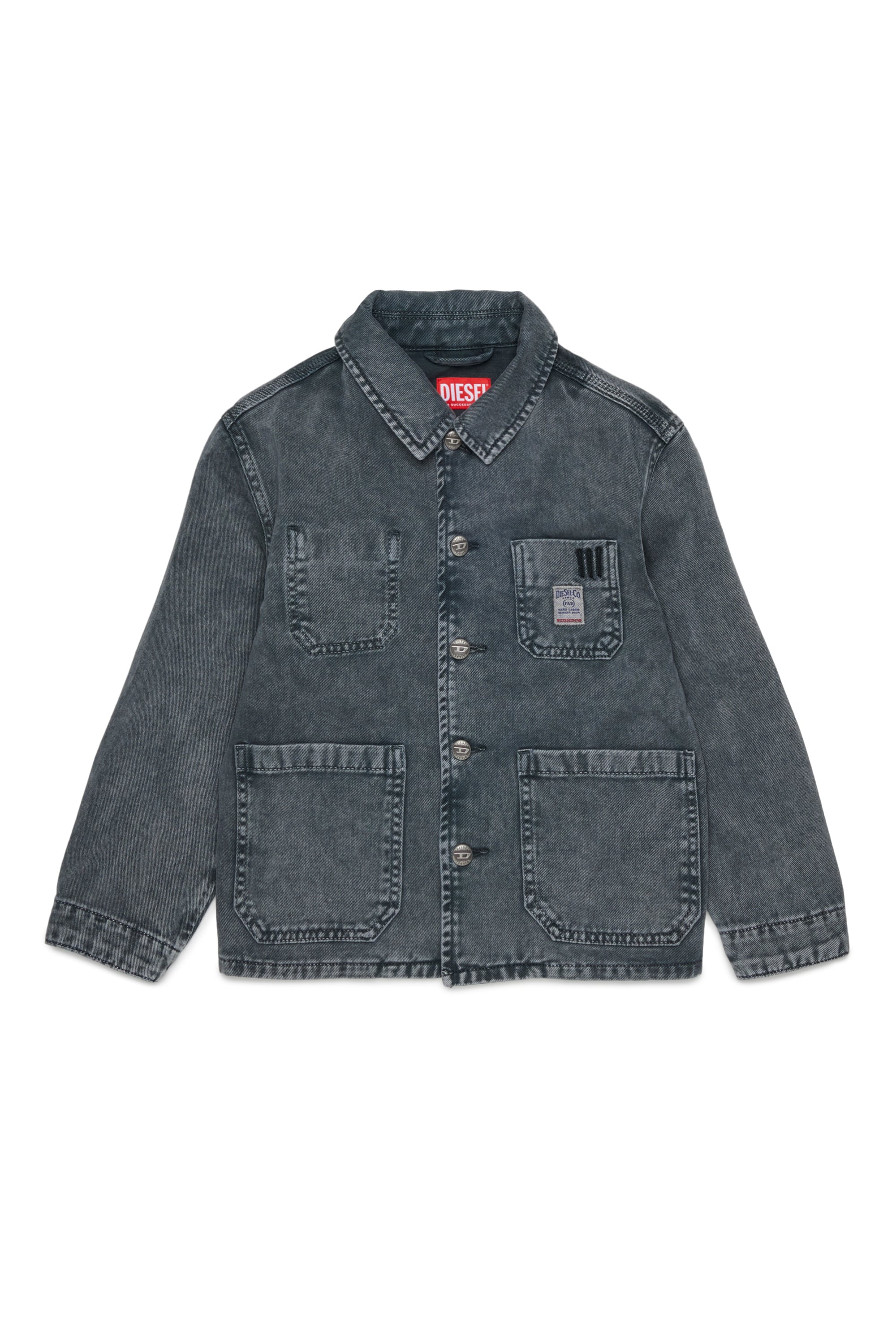 Diesel - JSTACK, Male's ジャケット in ダークグレー - 1