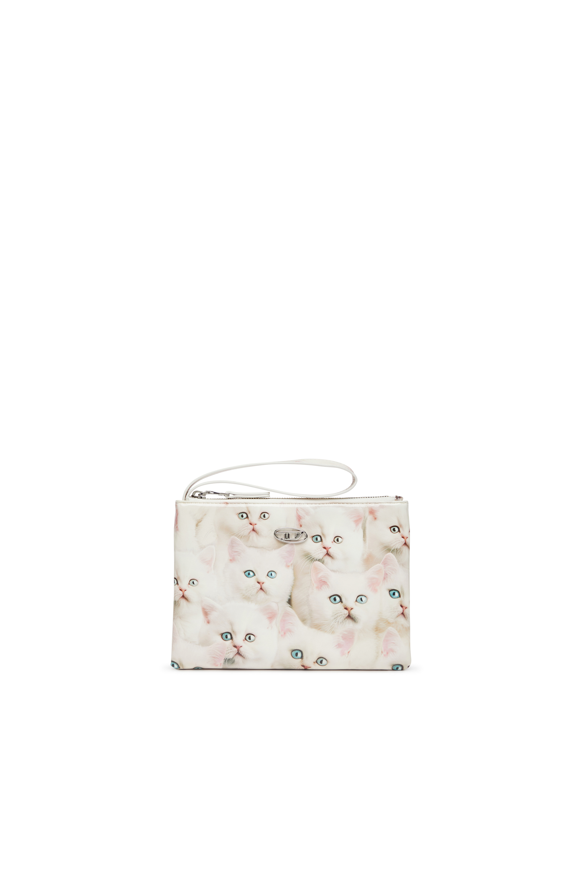 Diesel - PLAY POUCH II, Female's フラットポーチ in ホワイト - 1