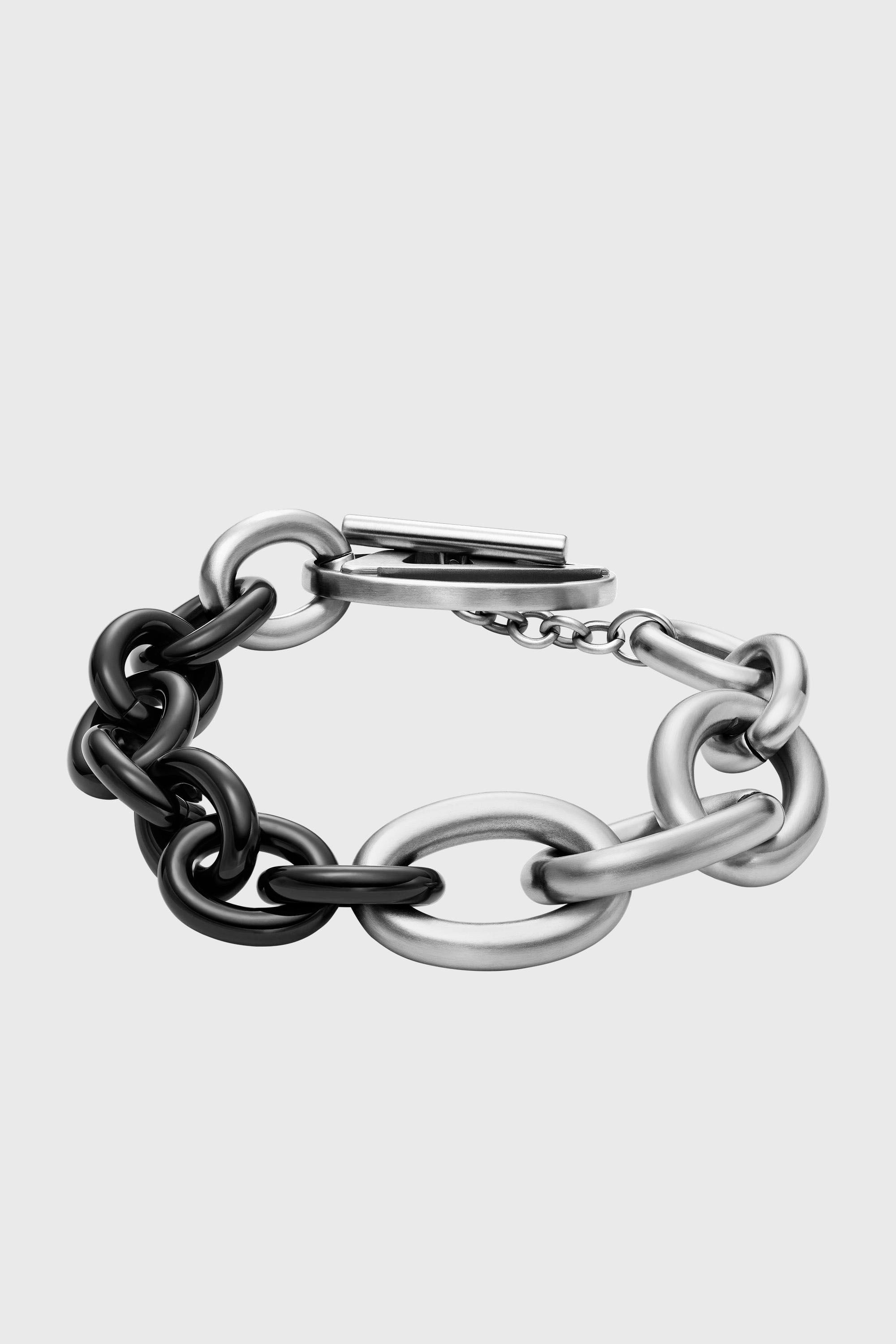 Diesel - DX1531931, Unisex's ブレスレット in シルバー/ブラック - 2