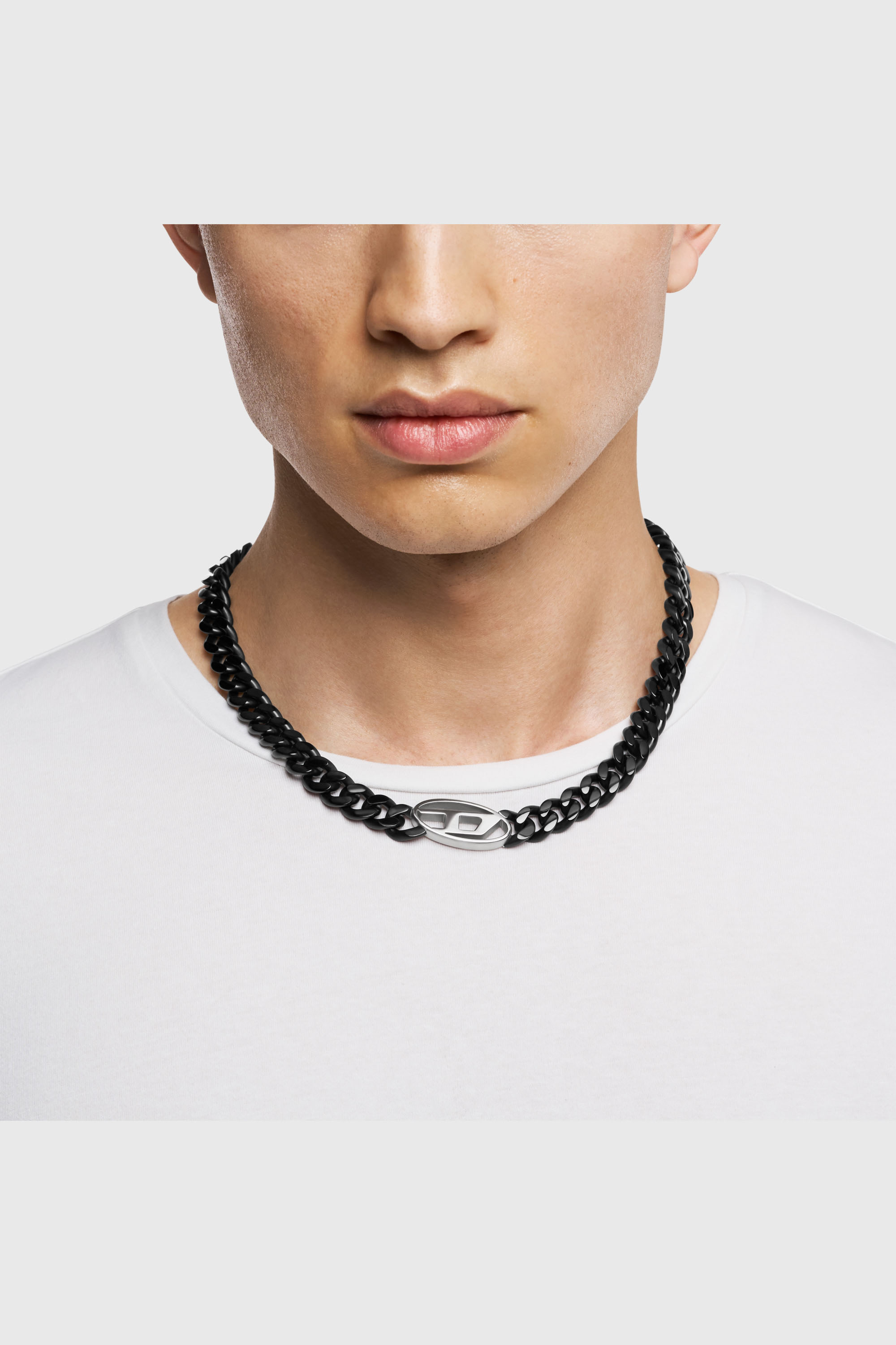 Diesel - DX1610931, Unisex's ネックレス in ブラック - 4