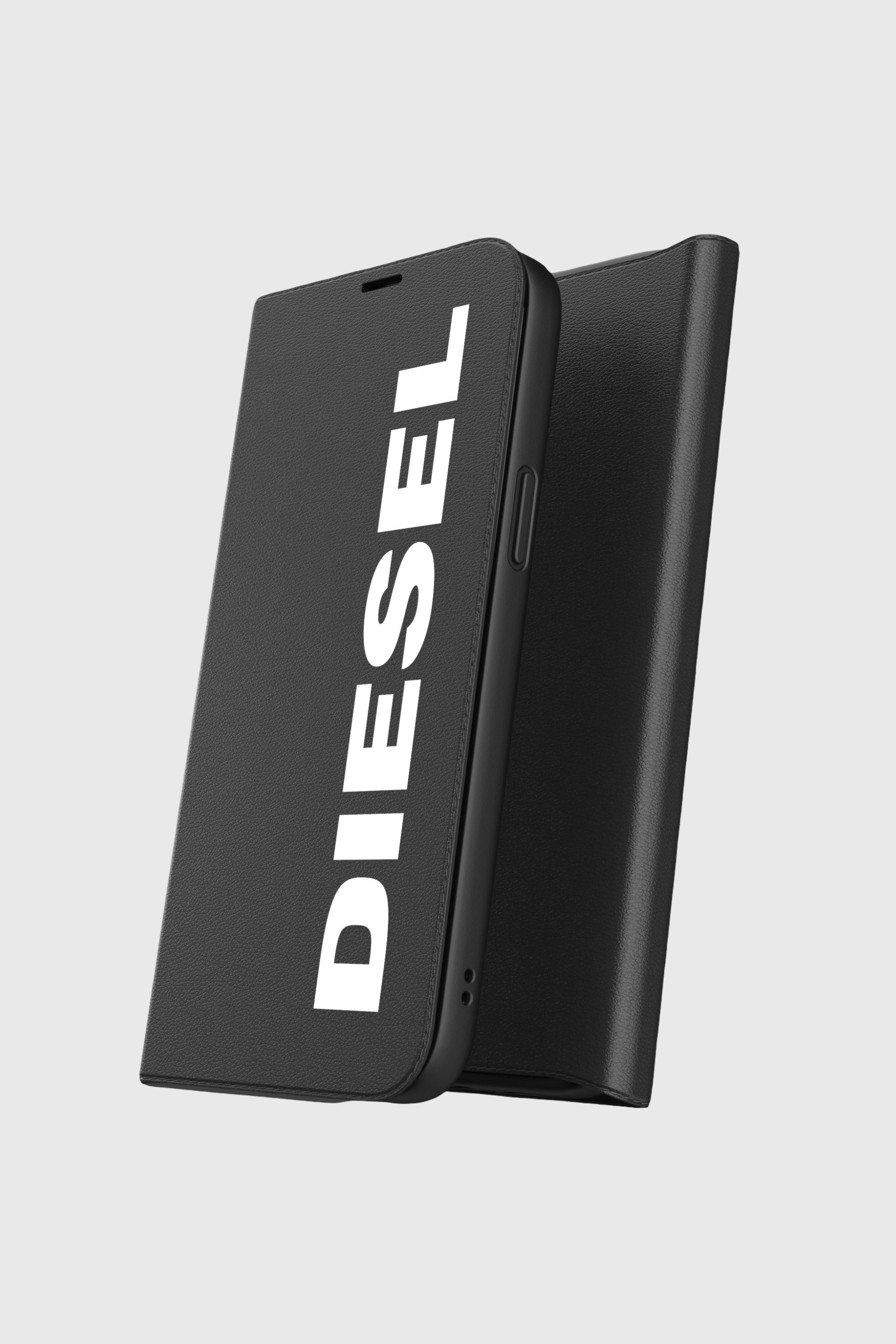 Diesel - 42487 BOOKLET CASE BOOKLET CASE, Unisex's iPhone 12 Pro Max　ケース in ブラック - 4