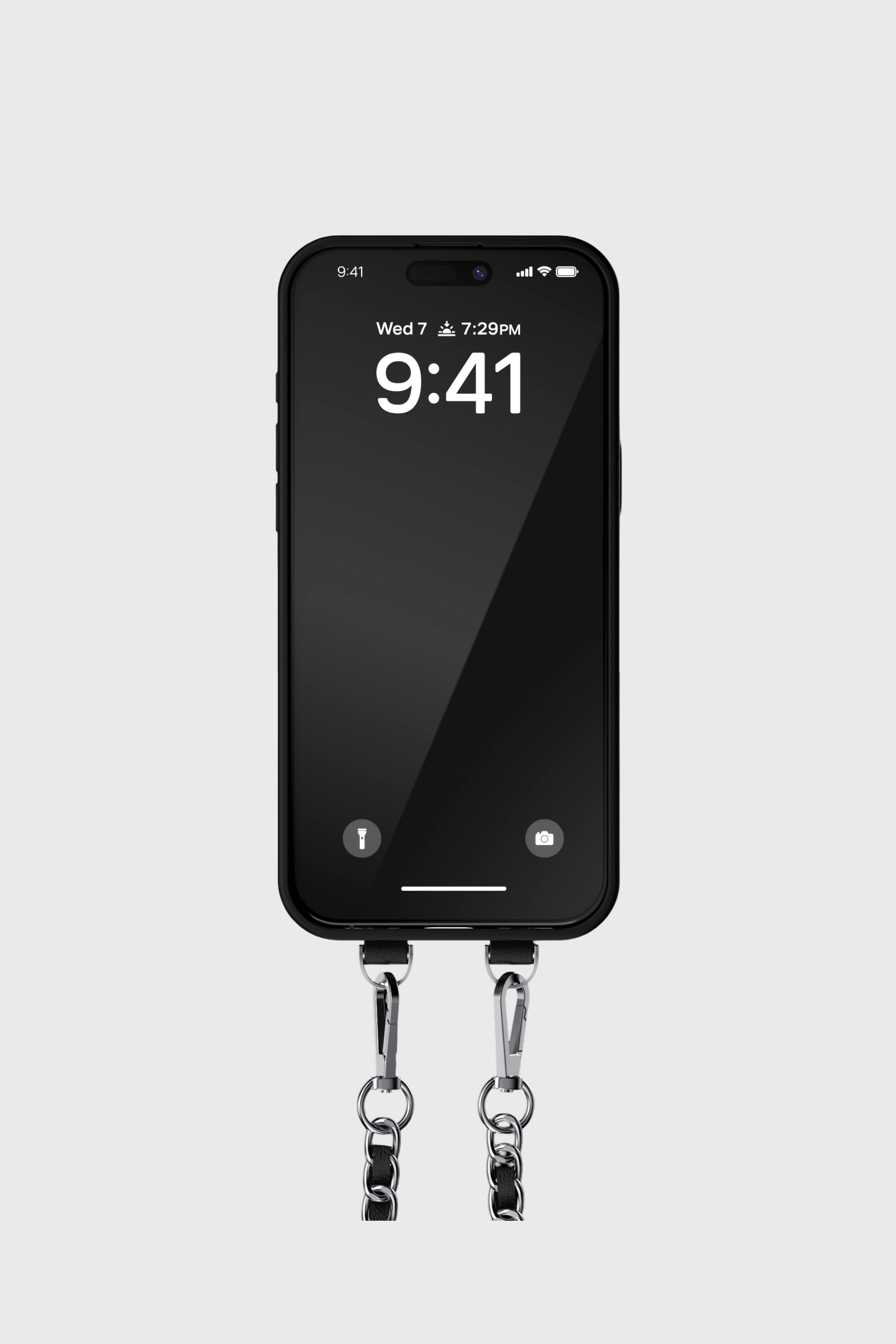 Diesel - 60663 MOULDED CASE, Unisex's Oval D case with wrist strap and MagSafe for iPhone 17 Pro Max in ブラック - 5
