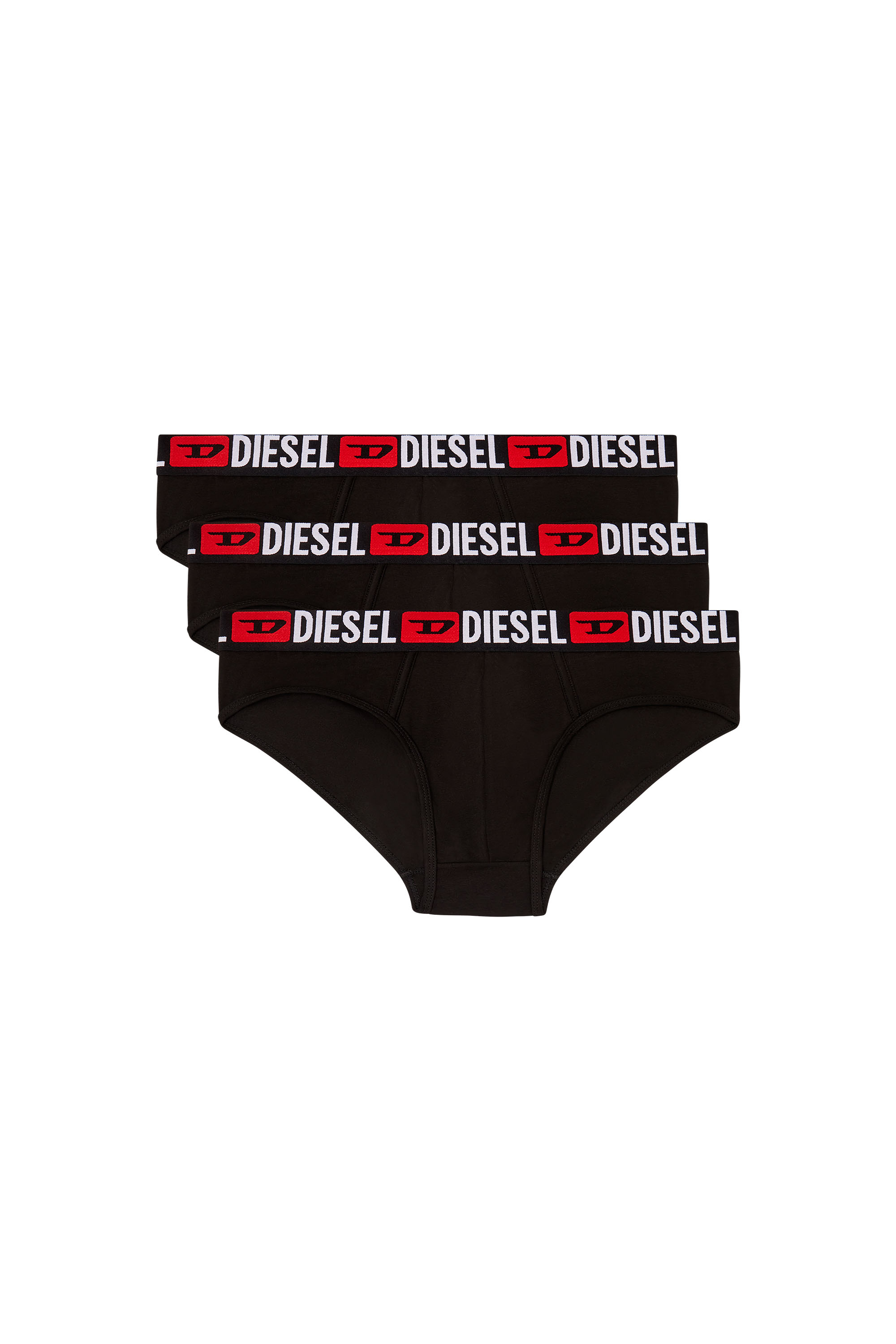 Diesel - UMBR-ANDRETHREEPACK, Male's アンダーウェアブリーフ3枚セット in ブラック - 2