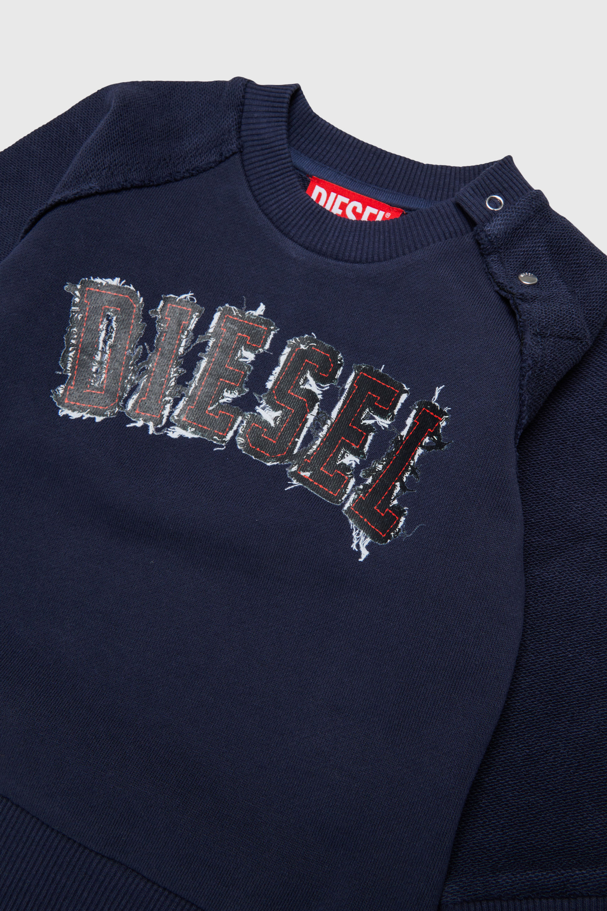 Diesel - SEANSB, Male's スウェット in ダークブルー - 3