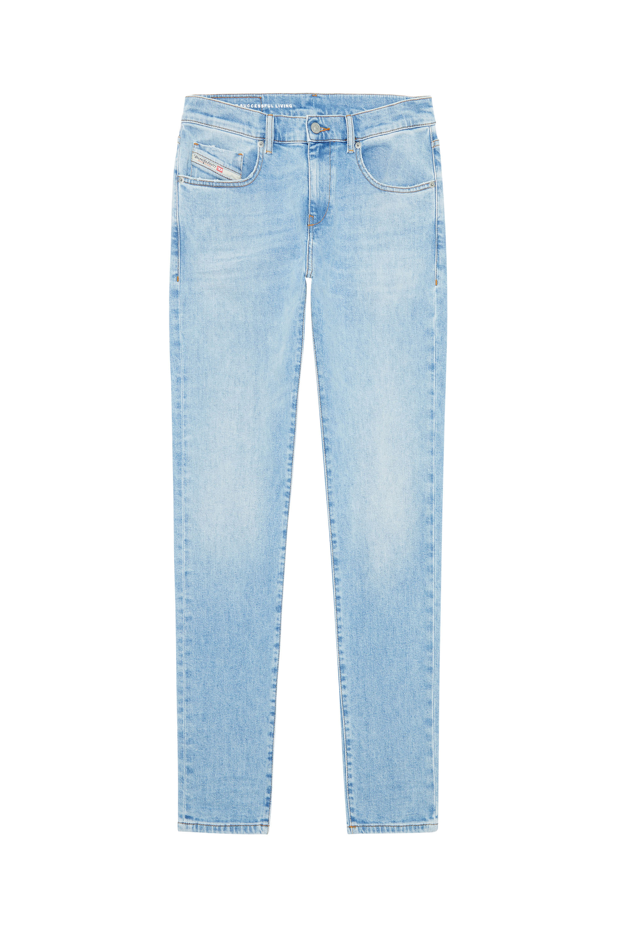 Diesel - Slim Jeans 2019 D-Strukt 09F41, ライトブルー - Image 5