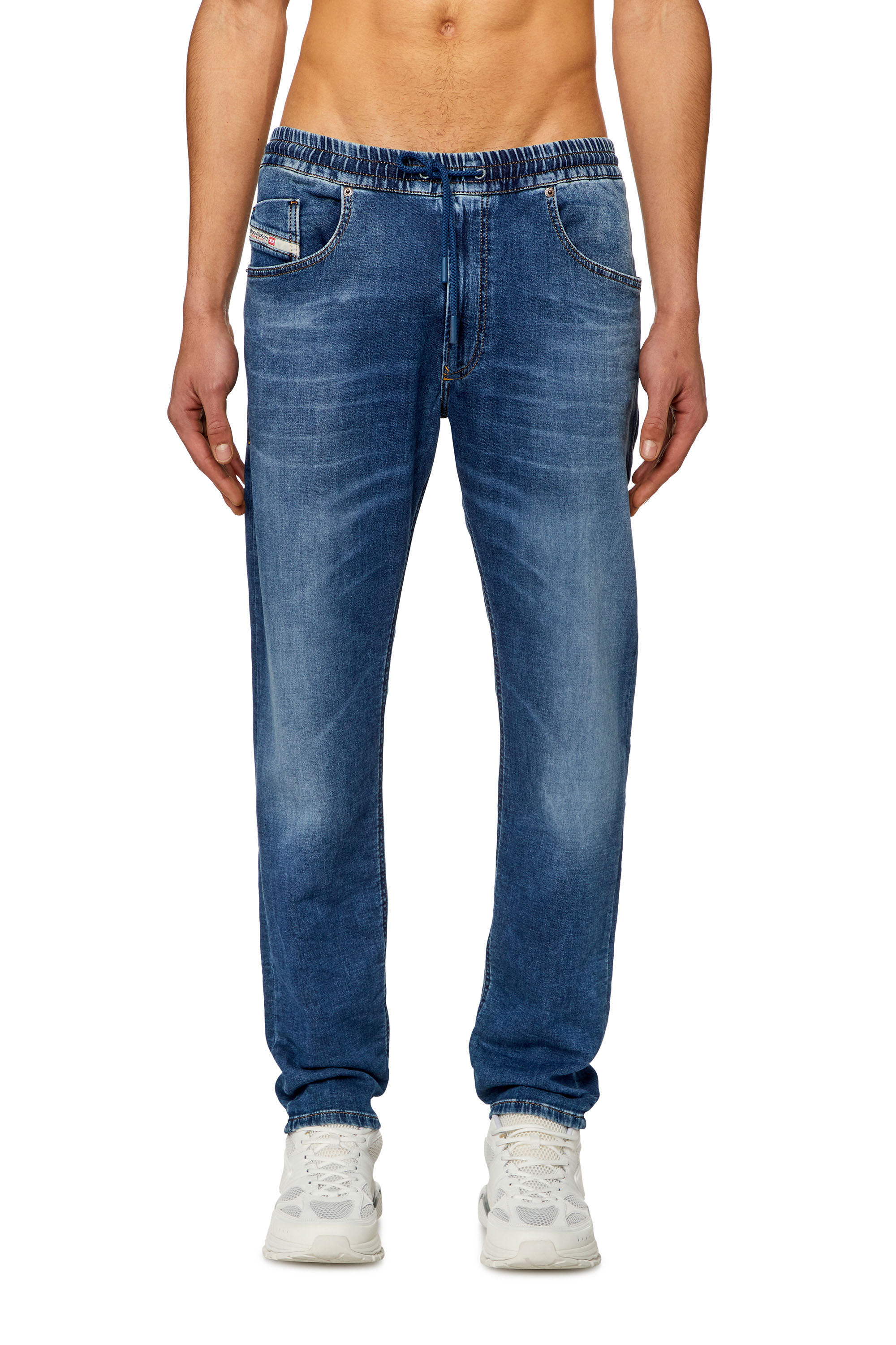 Diesel - Tapered 2030 D-Krooley Joggjeans® 068HY, ミディアムブルー - Image 1