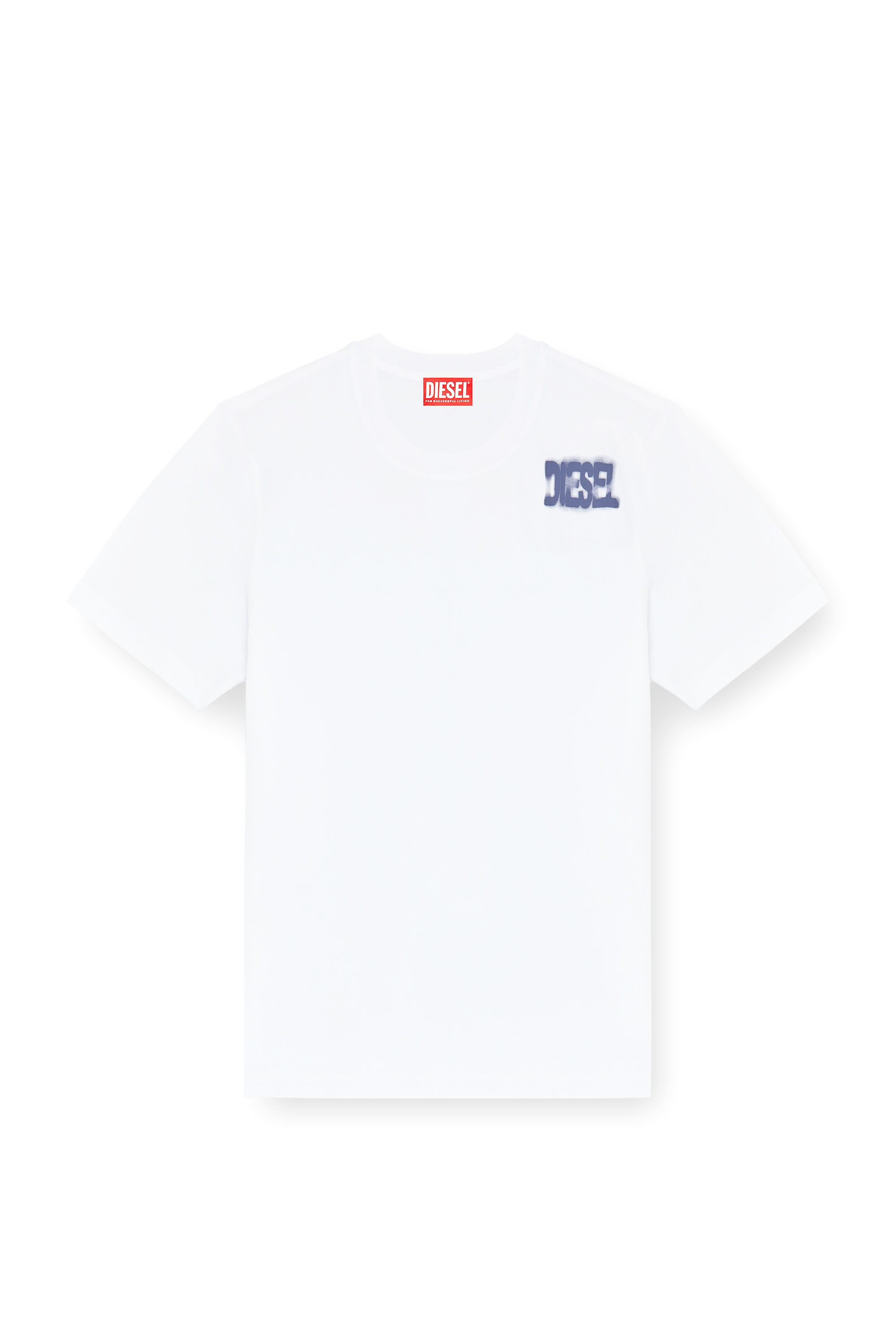 Diesel - T-BOXT-AA19, Male's Tシャツ in ホワイト - 3