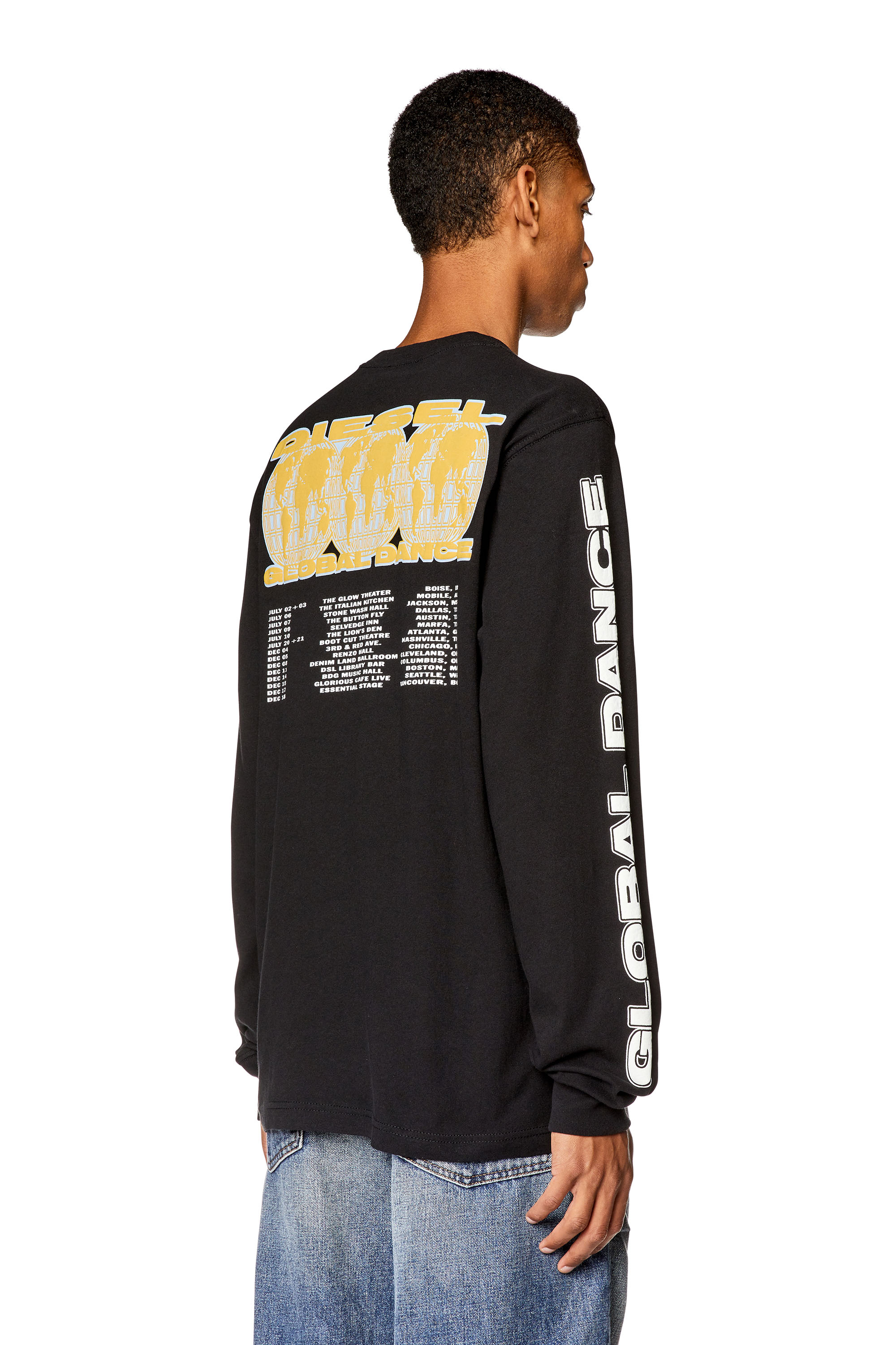 Diesel - T-JUST-LS-L3, ブラック - Image 2