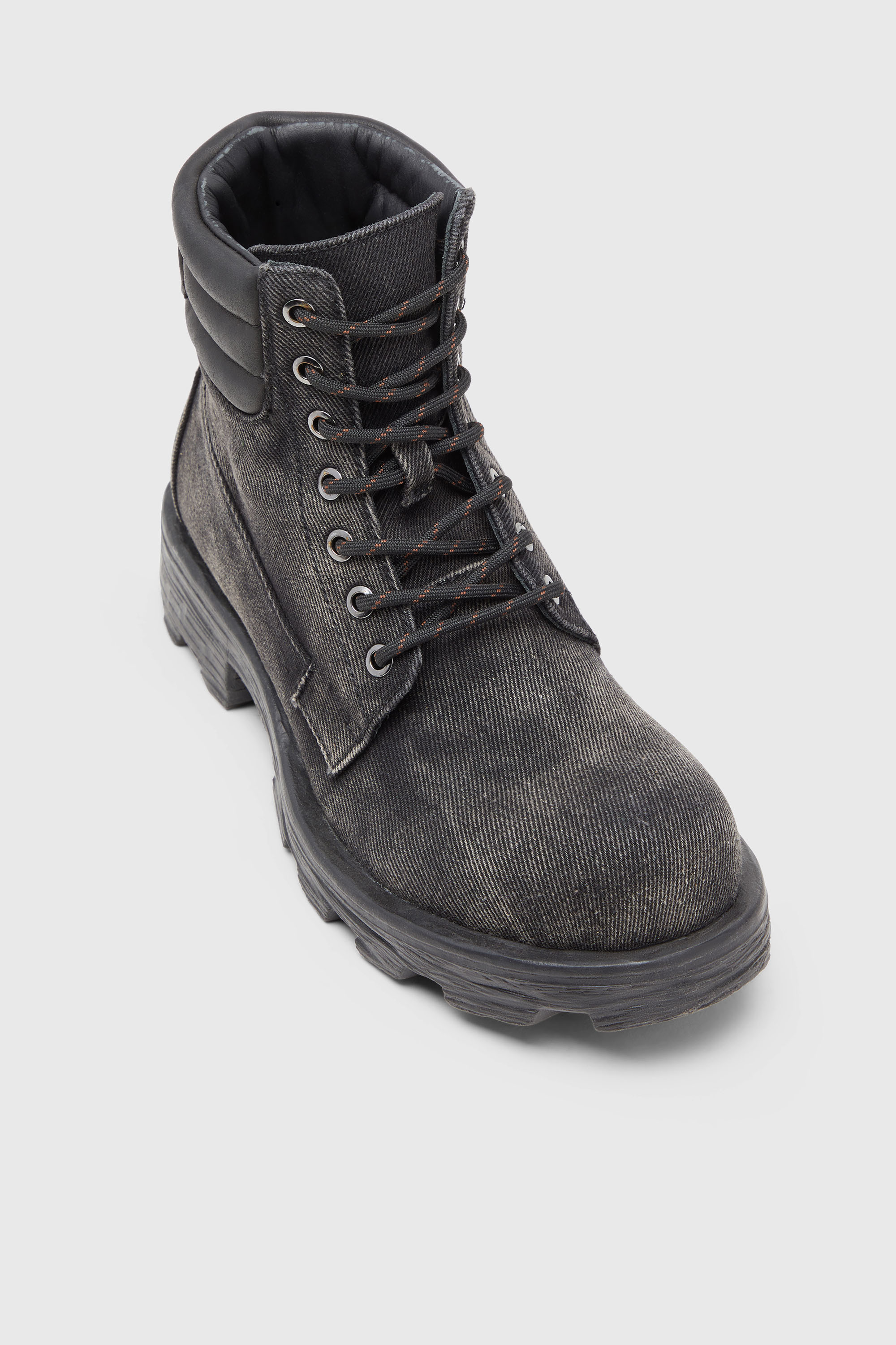Diesel - D-HAMMER LACE UP W, Female's レースアップブーツ in ダークグレー - 6