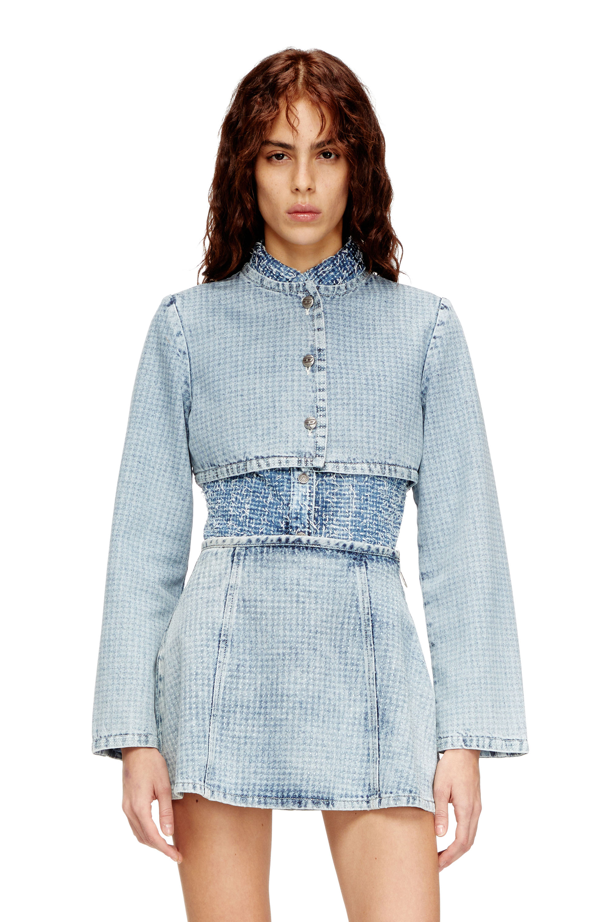 Diesel - DE-TERRI-S, Female's デニムジャケット in null - 2