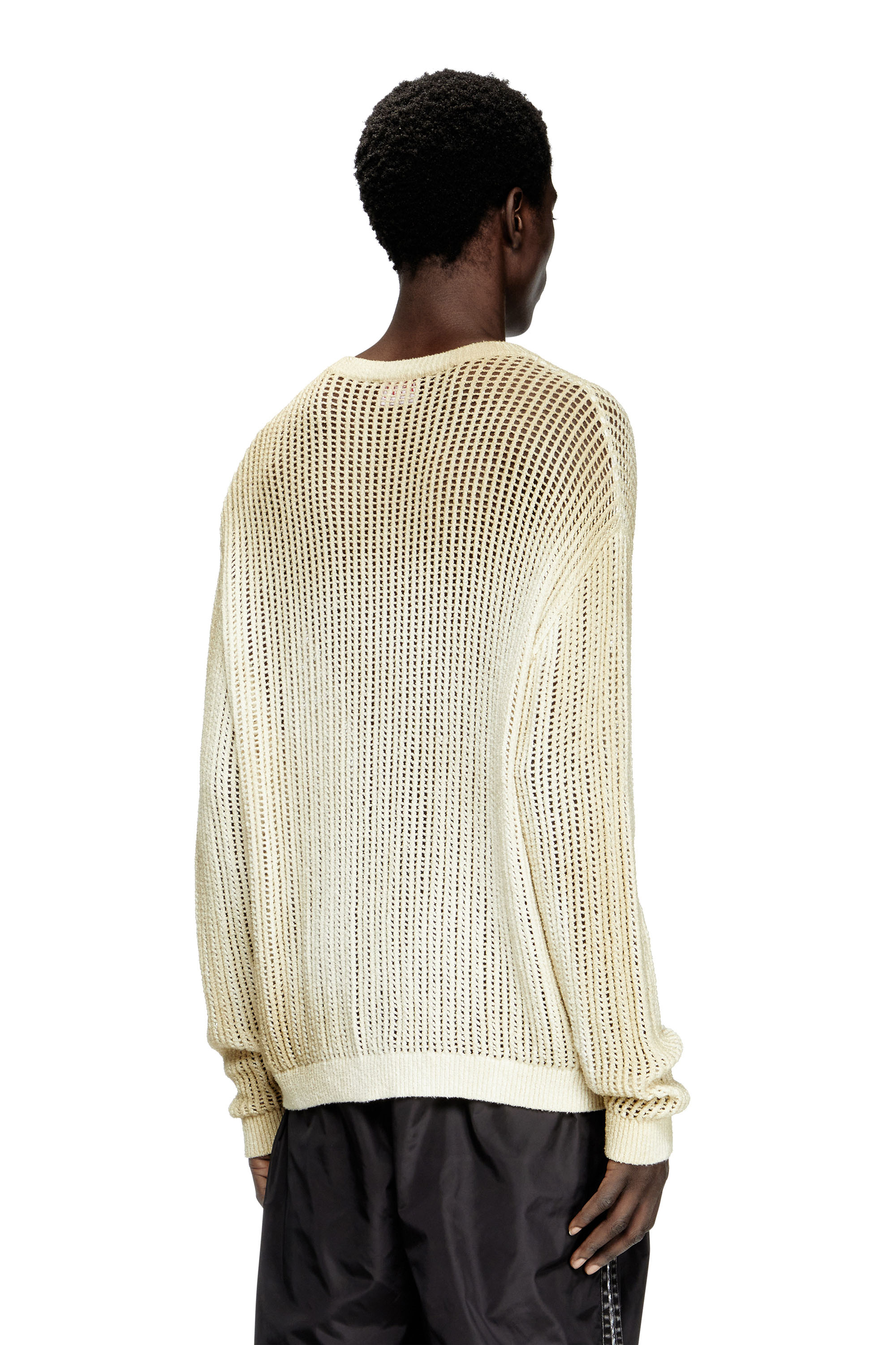 Diesel - K-SKUAT, Male's プルオーバーニット in ベージュ - 5