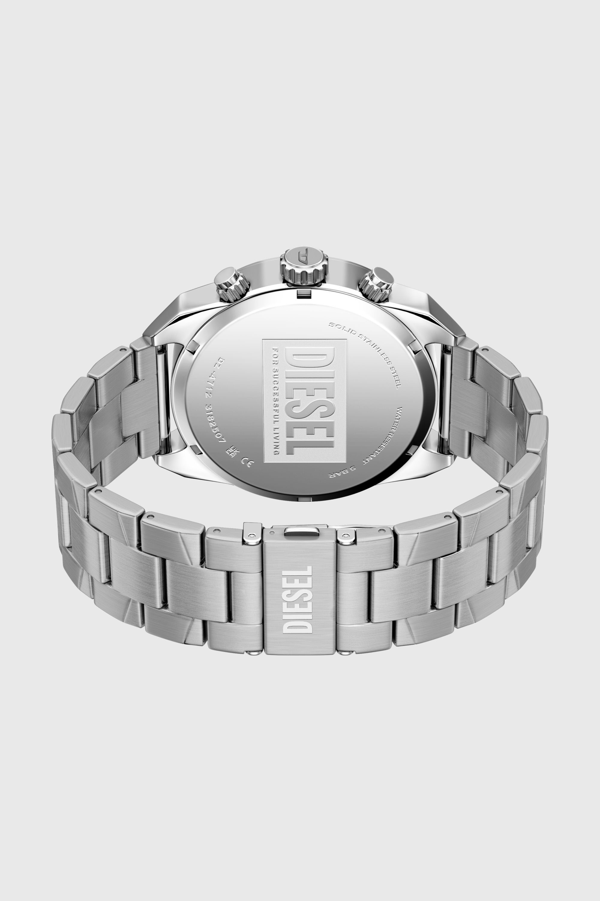 Diesel - DZ4712 WATCH, Male's Spiked stainless steel watch in シルバー - 6