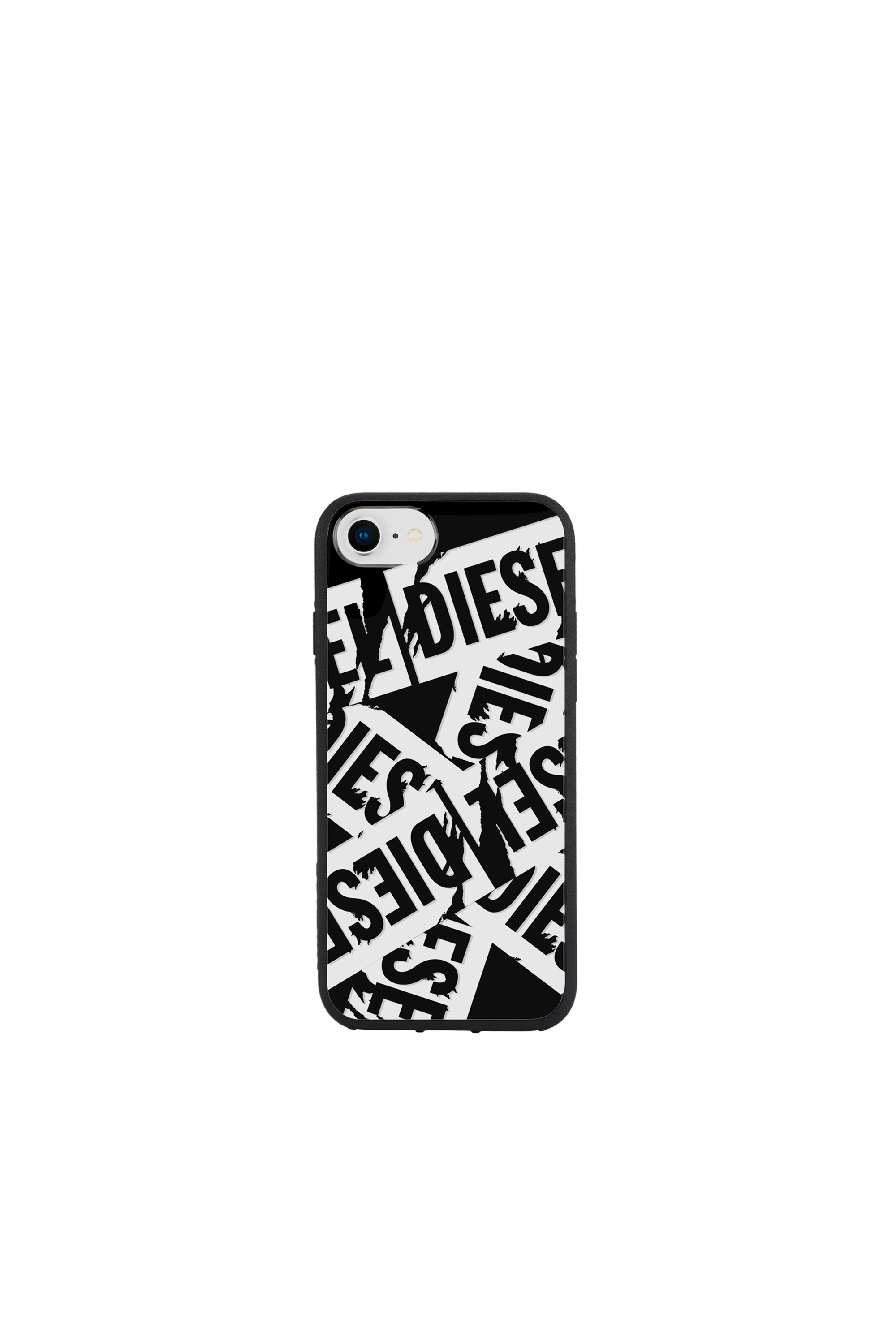 Diesel - MULTI TAPE BLACK/WHITE IPHONE 8/7/6S/6 CASE, Unisex's Multi tape black/white case, iPhone 8/7/6s/6 in ブラック - 2