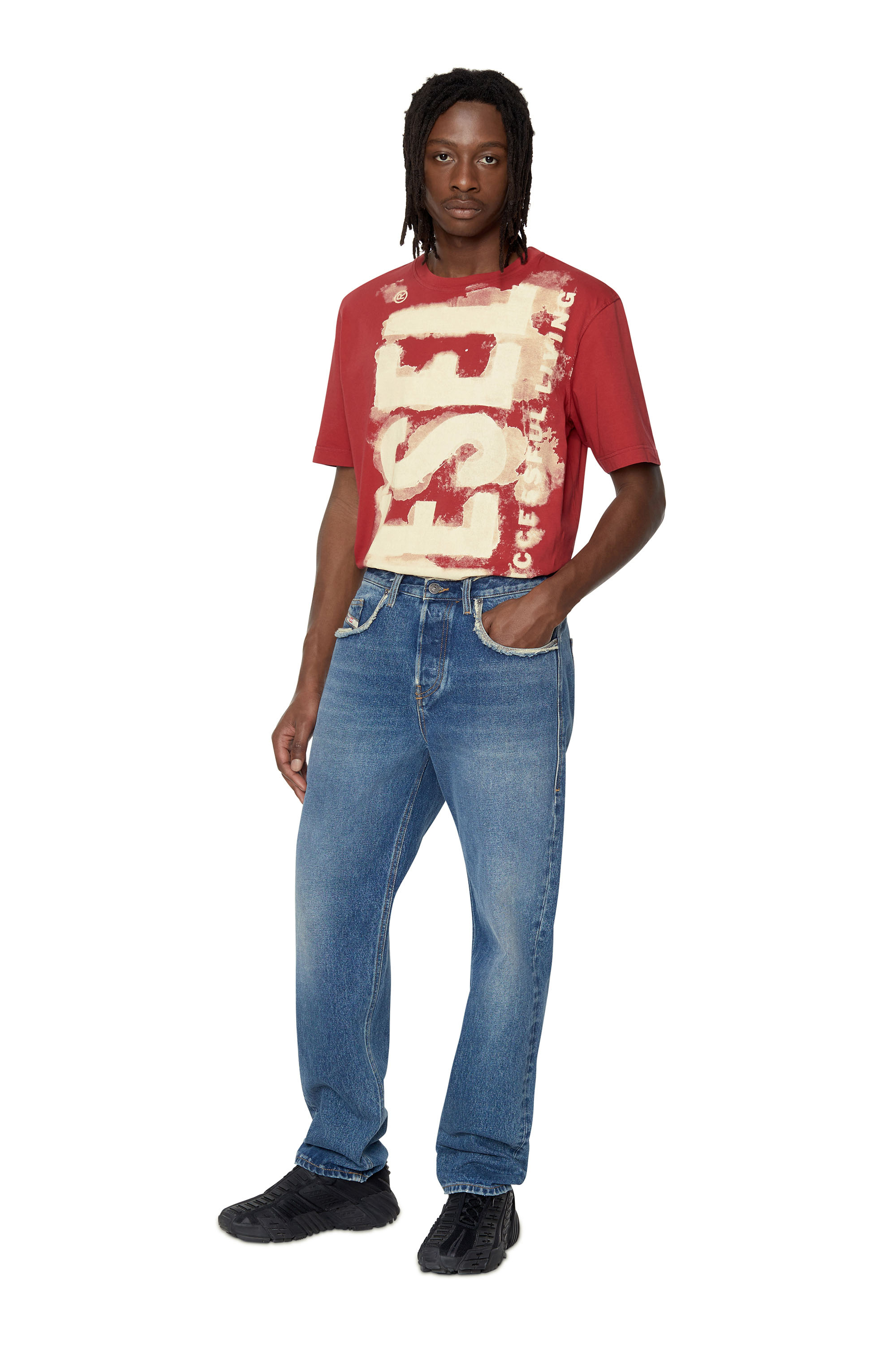 Diesel - T-JUST-E16, レッド - Image 3