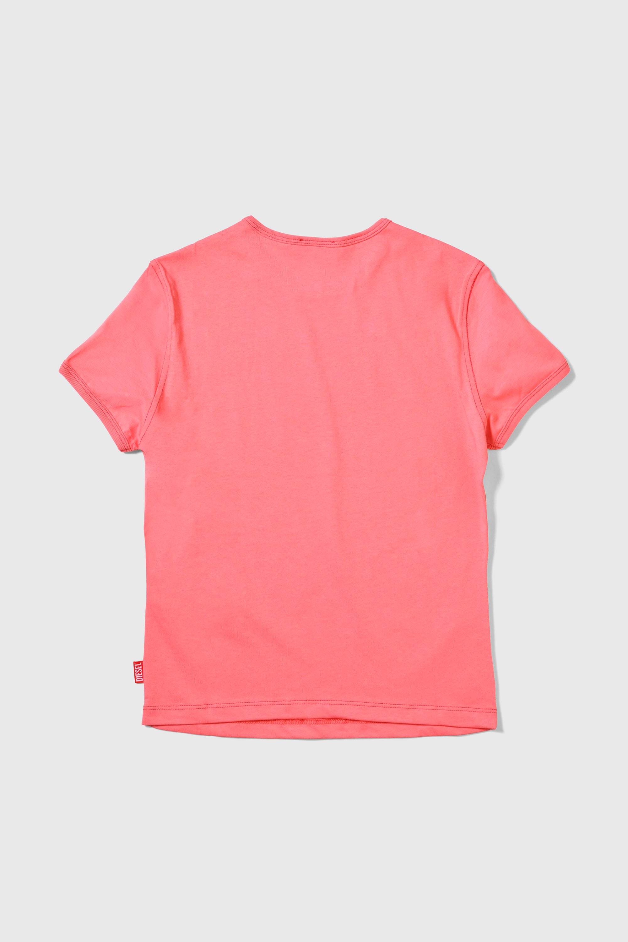 Diesel - T-SHIRT, Male's T-SHIRT in ピンク / ホワイト - 2