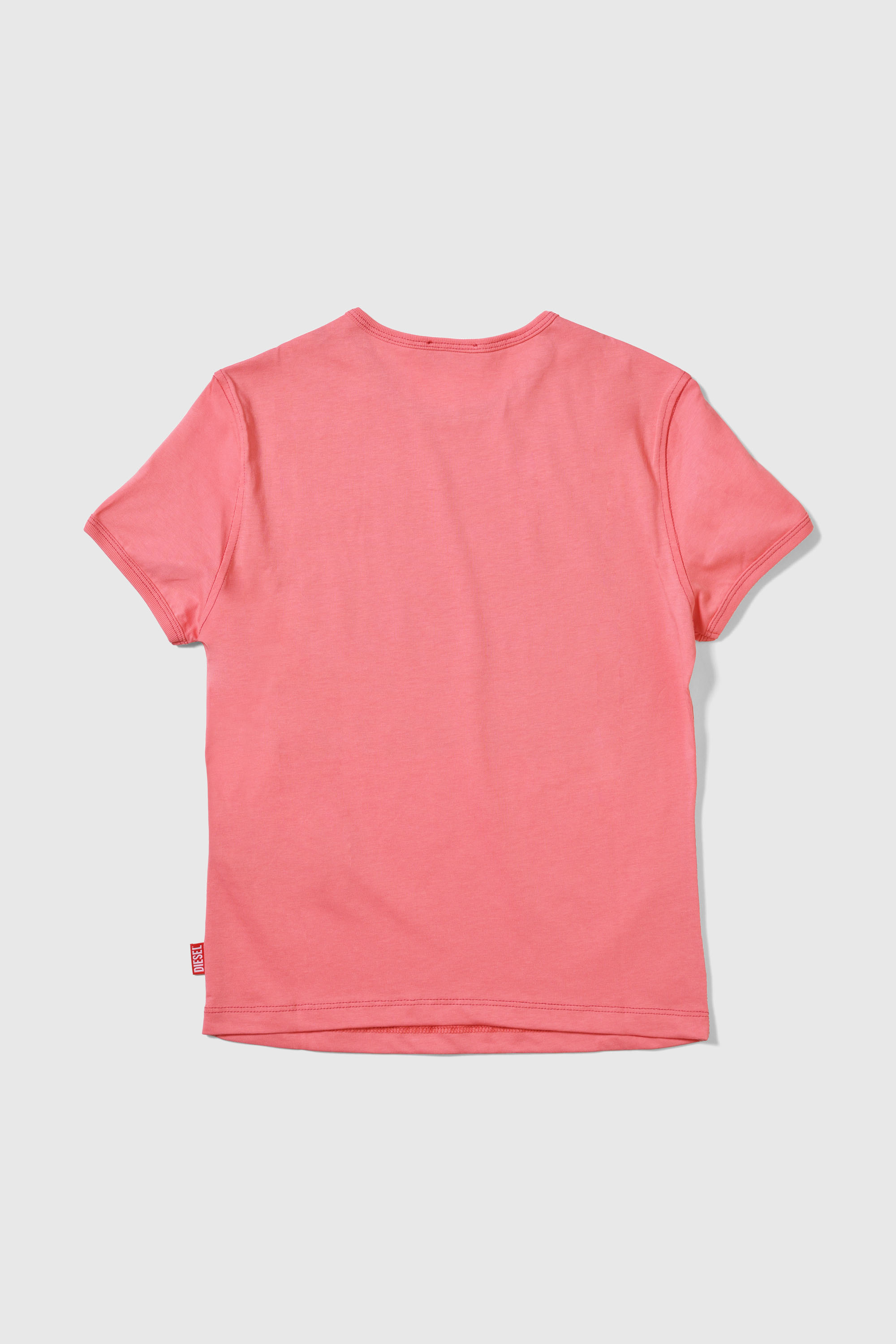Diesel - T-SHIRT, Male's T-SHIRT in ピンク / ホワイト - 2