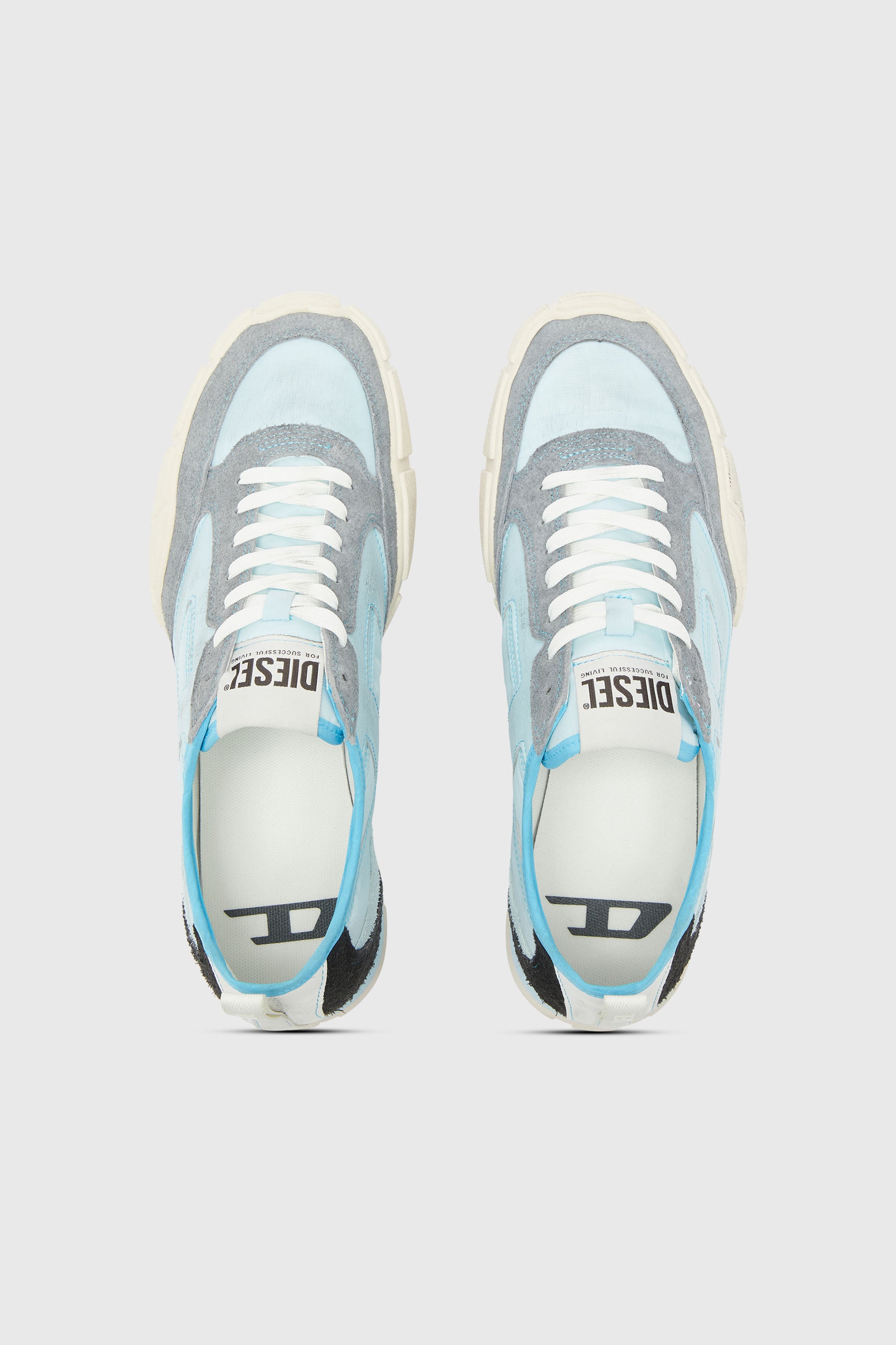Diesel - S-PAGODHA LOW, Male's ローカットスニーカー in ライトブルー - 6