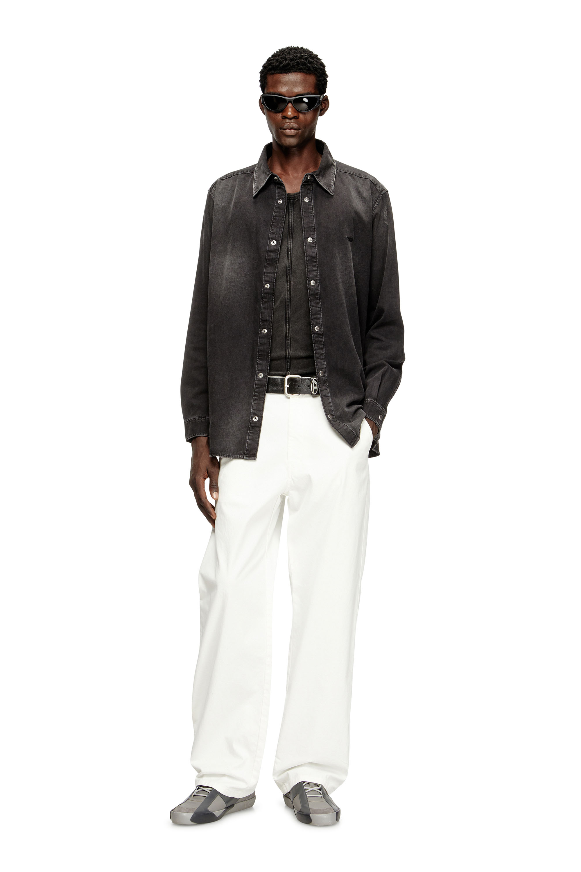 Diesel - P-HANT-CHINO-EPCH, Male's パンツ in ホワイト - 3