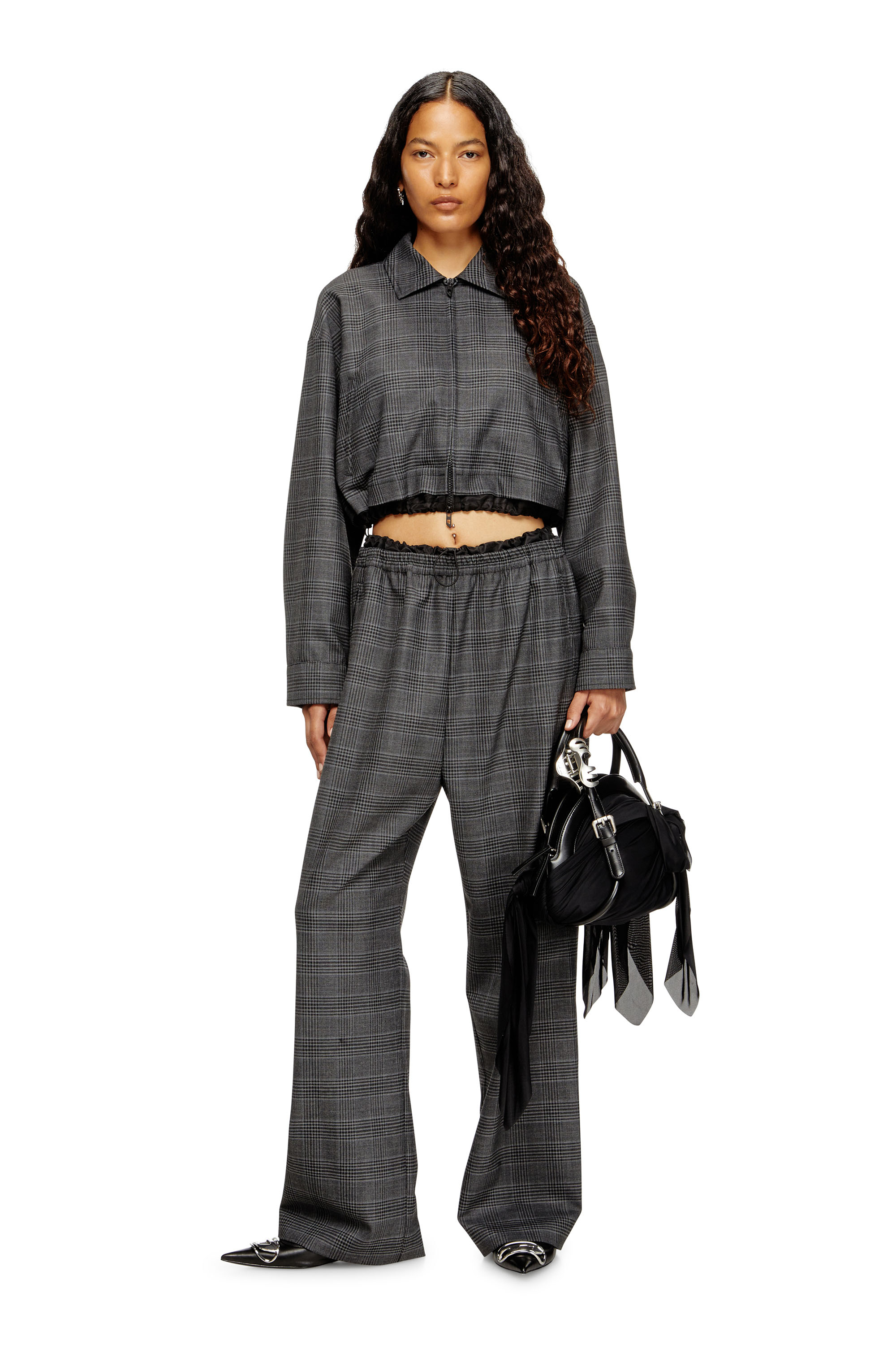 Diesel - J-TING-FEM, Female's ジャケット in ブラック - 1