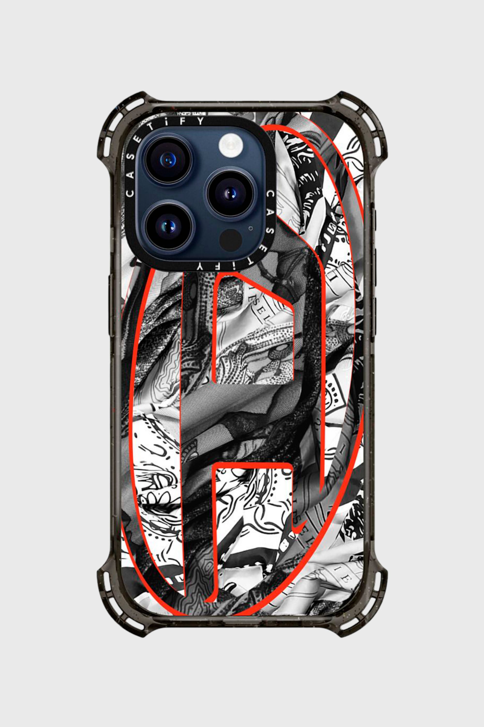 Diesel - 60316 CASETIFY MOULDED CASE, Unisex's IPHONE 15 PRO in マルチカラー/ブロック - 1