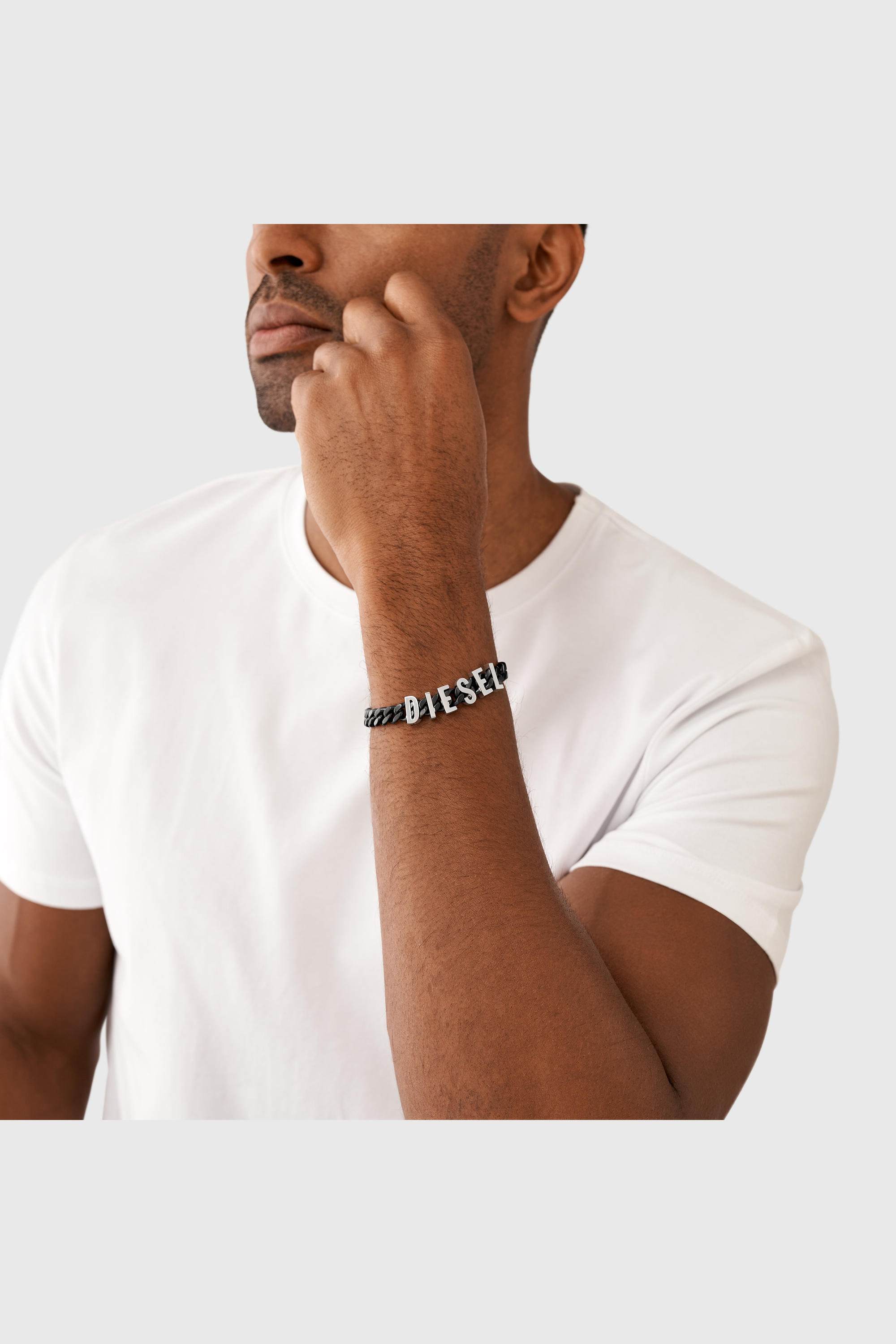 Diesel - DX1486, Unisex's ブレスレット in ブラック - 4