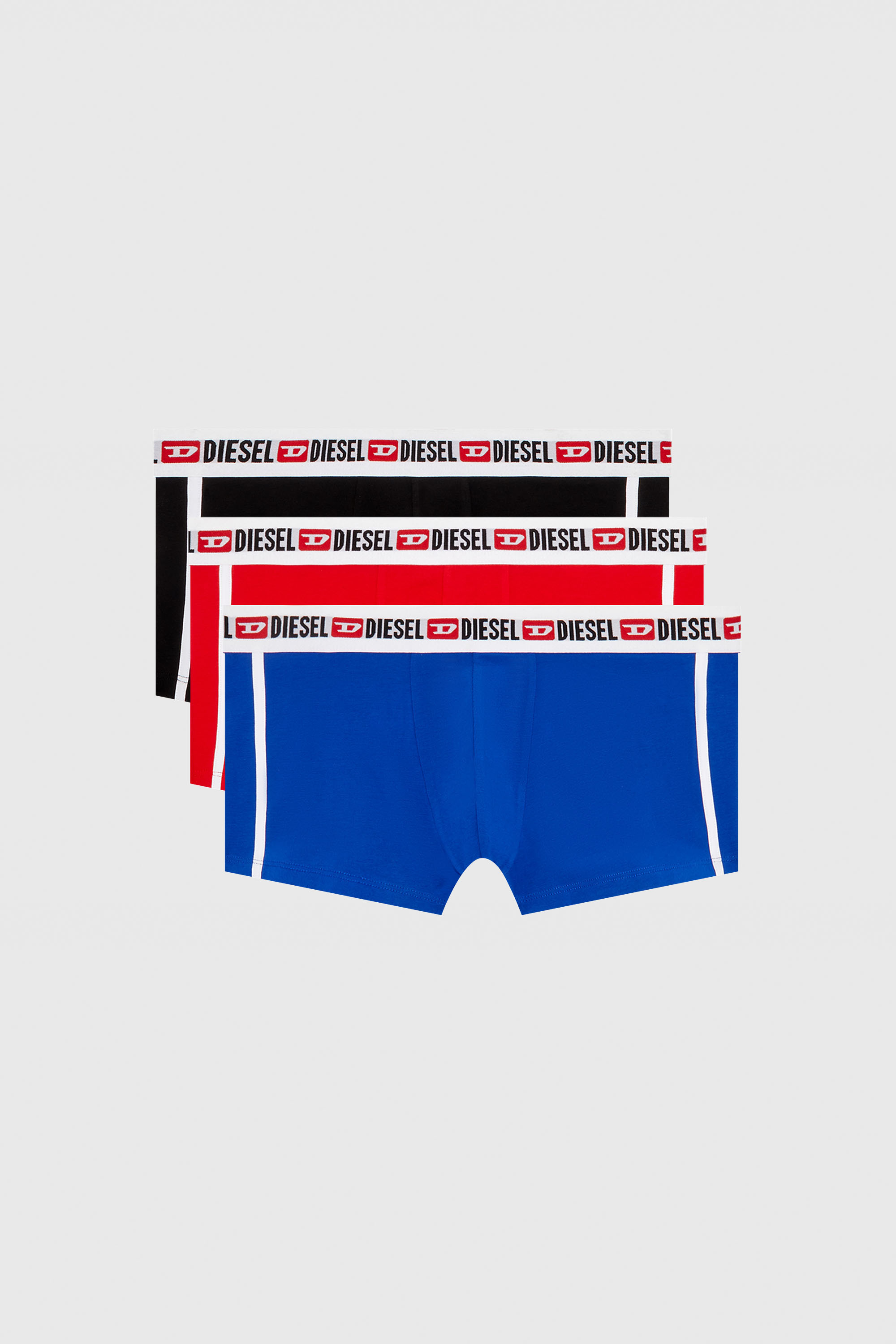 Diesel - 3PACK  BOXERS, Male's 3PACK  BOXERS in ブルー/レッド - 1