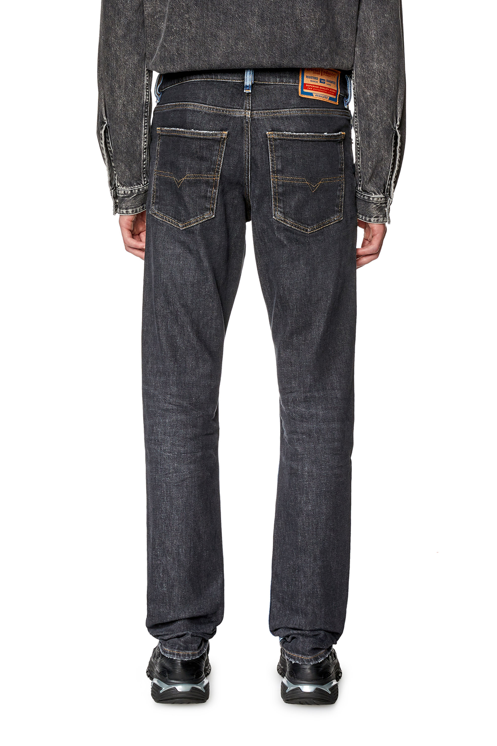 Diesel - Straight Jeans 1995 D-Sark 09H03, ミディアムブルー - Image 4