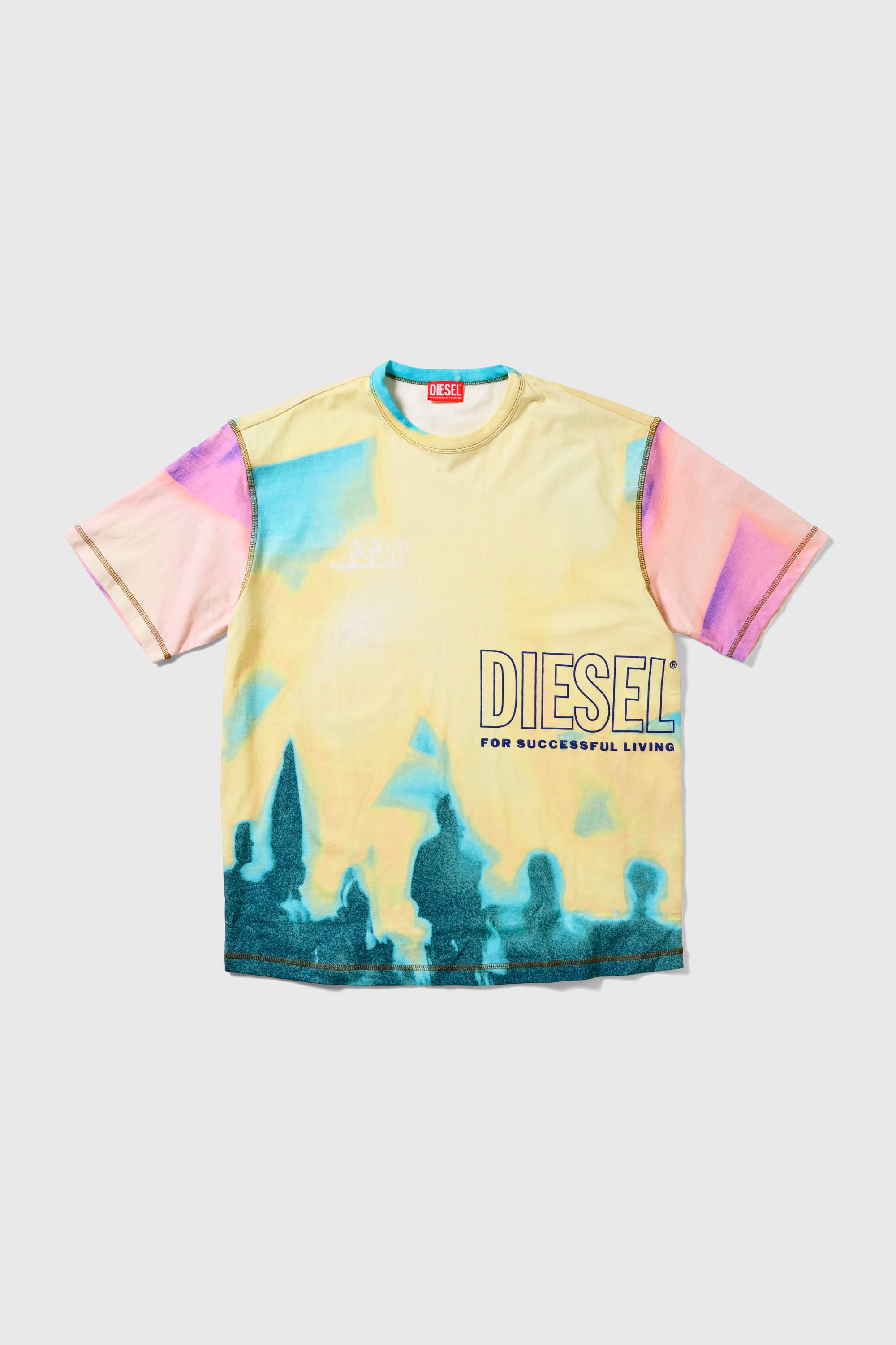 Diesel - T-SHIRT, Male's T-SHIRT in Yellow - 1