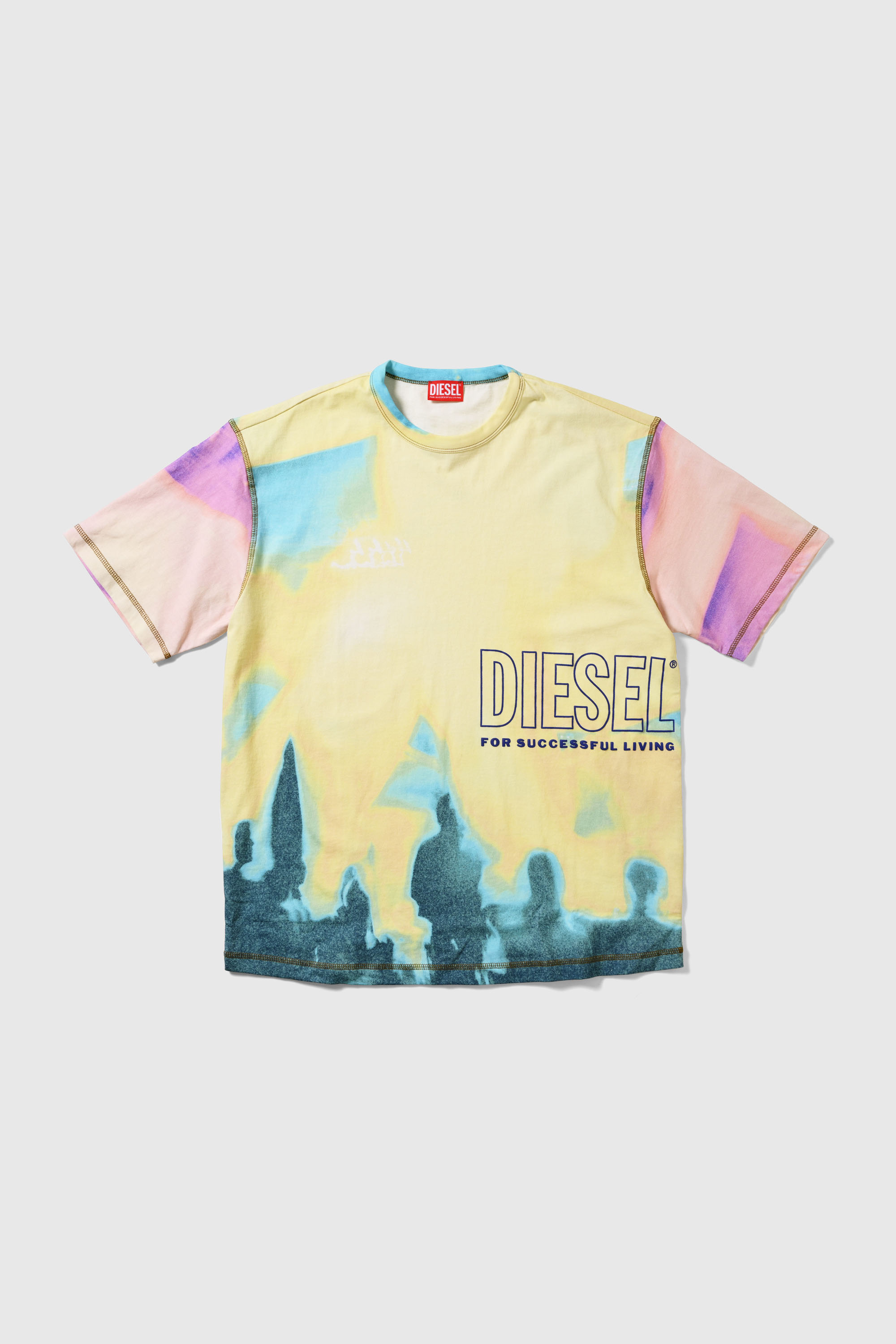 Diesel - T-SHIRT, Male's T-SHIRT in Yellow - 1