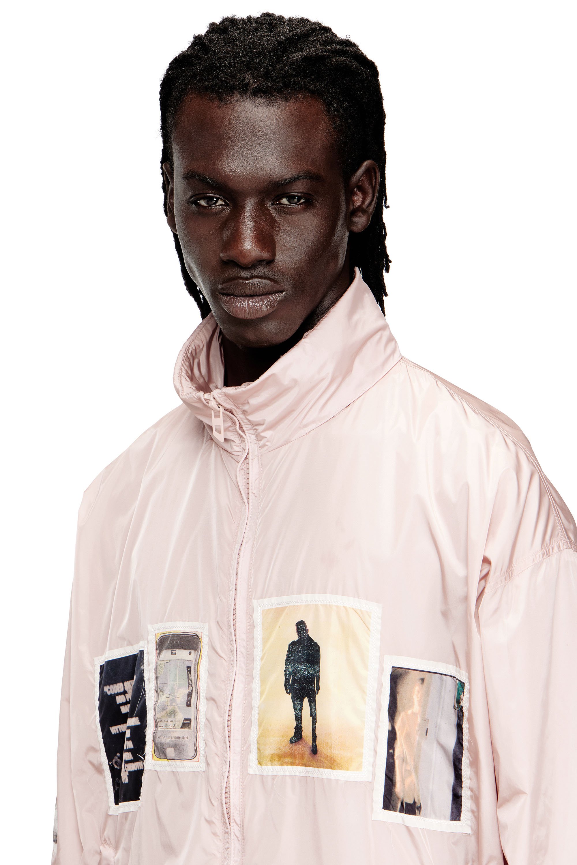 J-CLAUS-A-GSBR ジャケット｜ピンク｜メンズ｜DIESEL