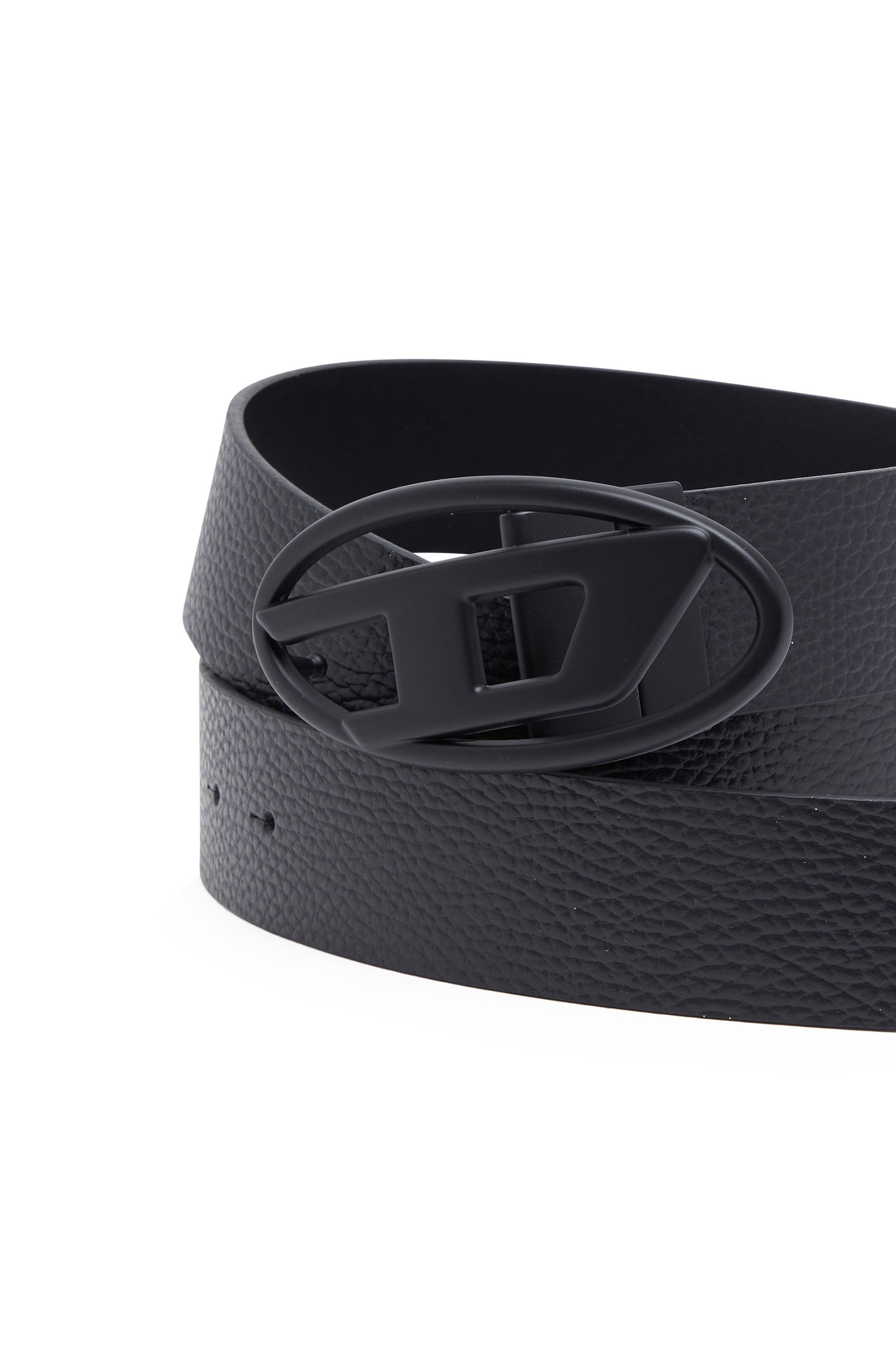 Diesel - B-1DR REV II, Male's Reversible leather belt in ブラック - 3