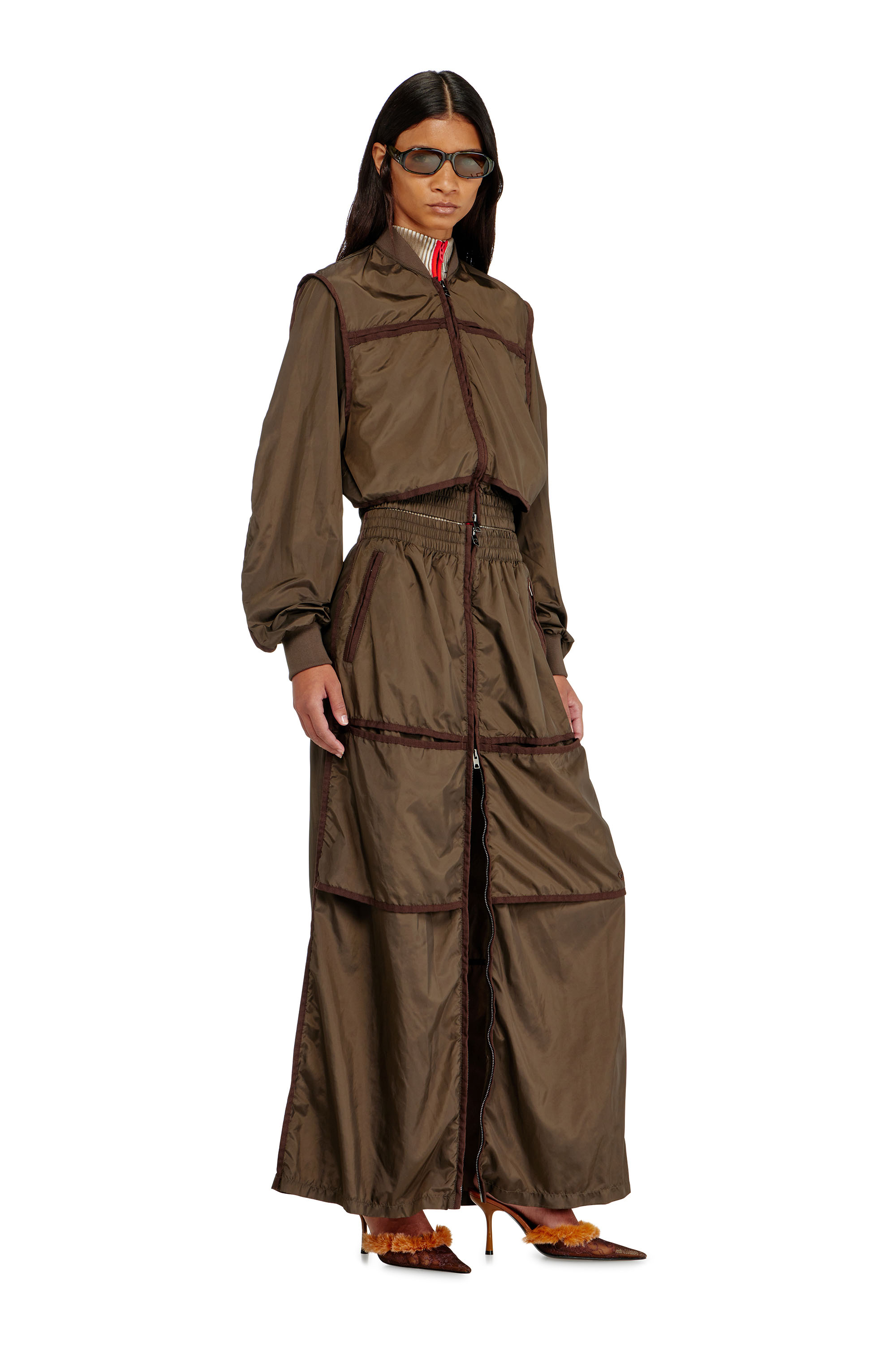 Diesel - G-OTHAM, Female's ジャケット in ブラウン - 1