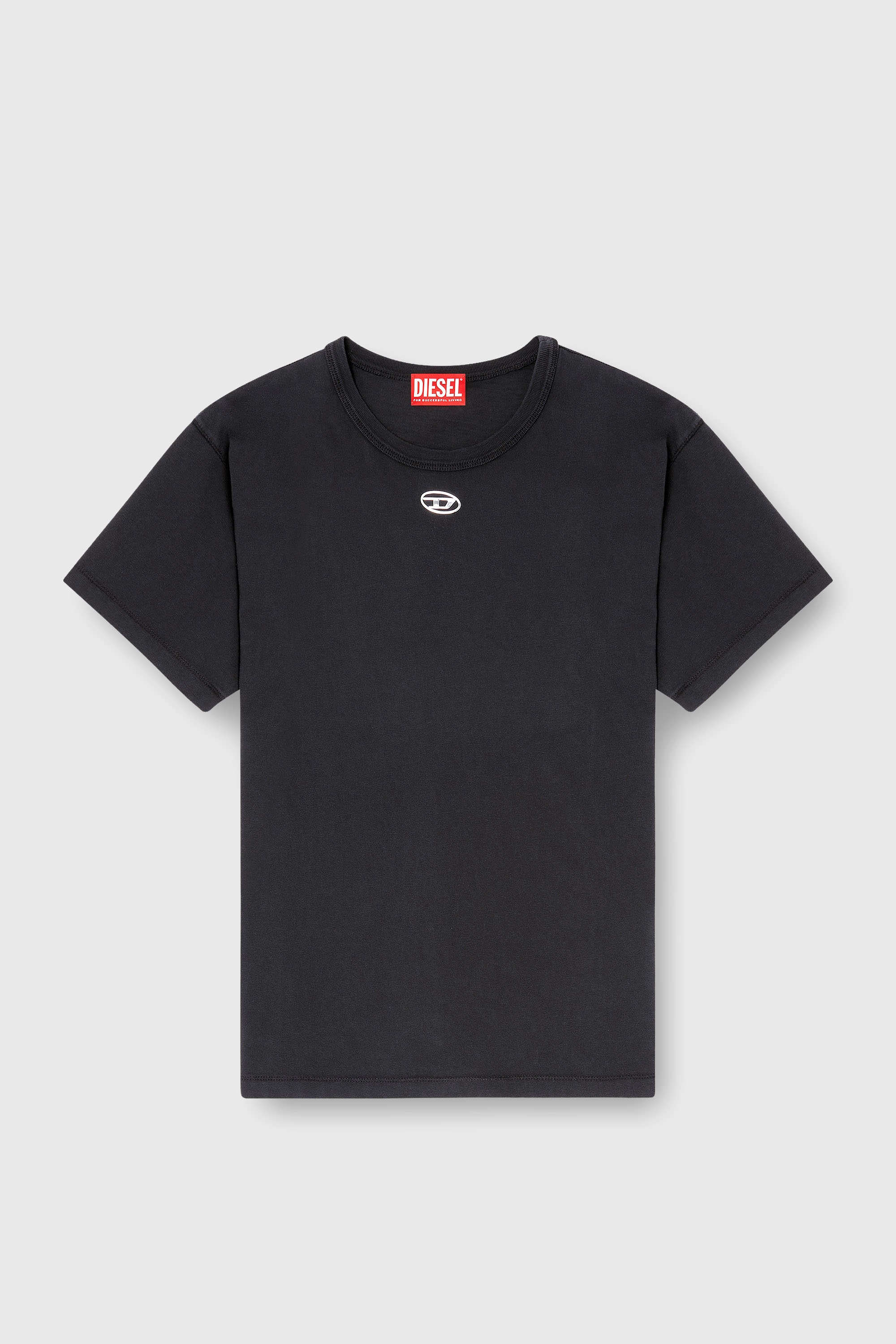 Diesel - T-NORMY-OD-S1, Female's Tシャツ in ブラック - 2