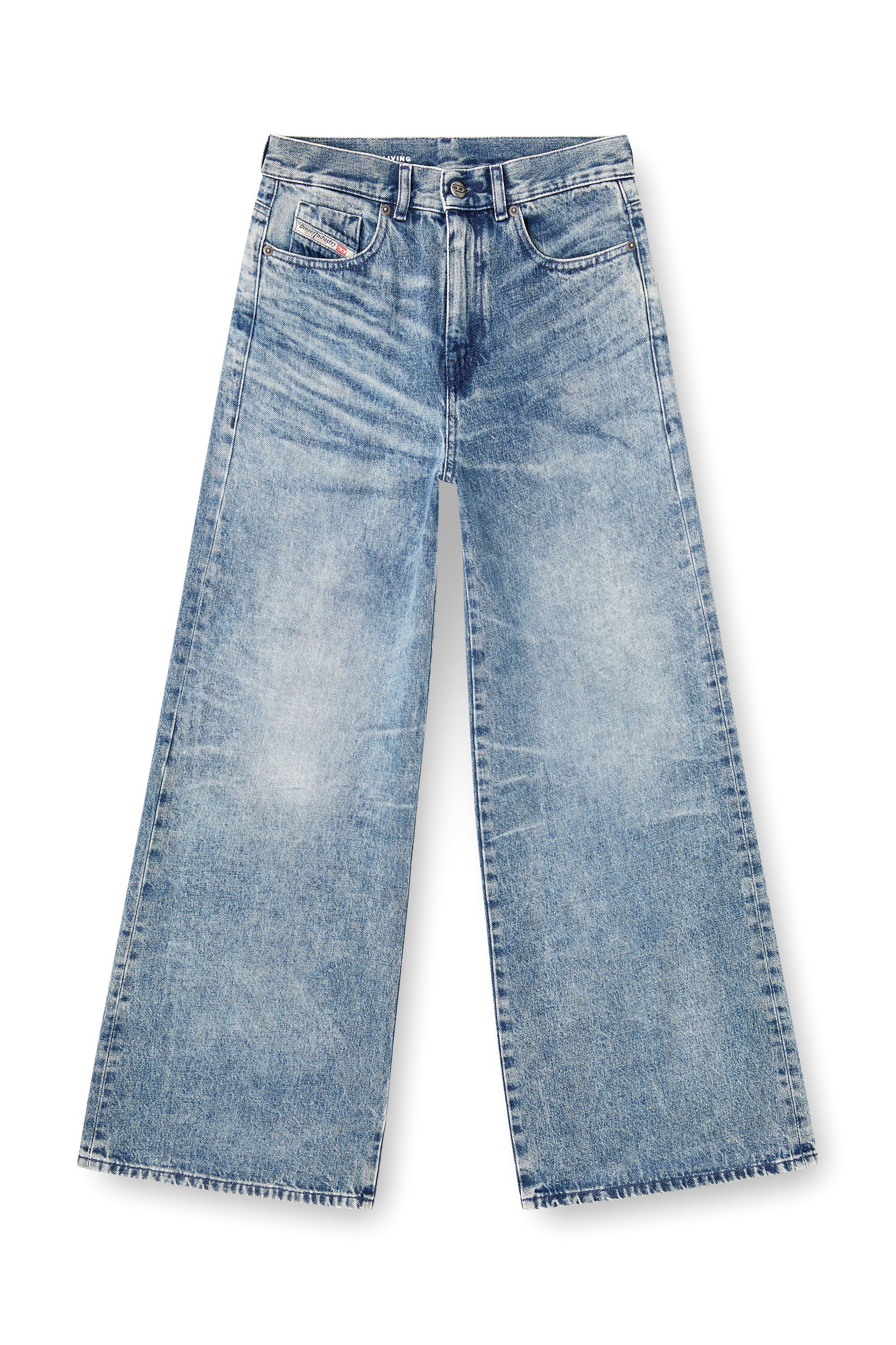 Diesel - Female's Flare Jeans 1978 D-Akemi 007DA, ライトブルー - 2