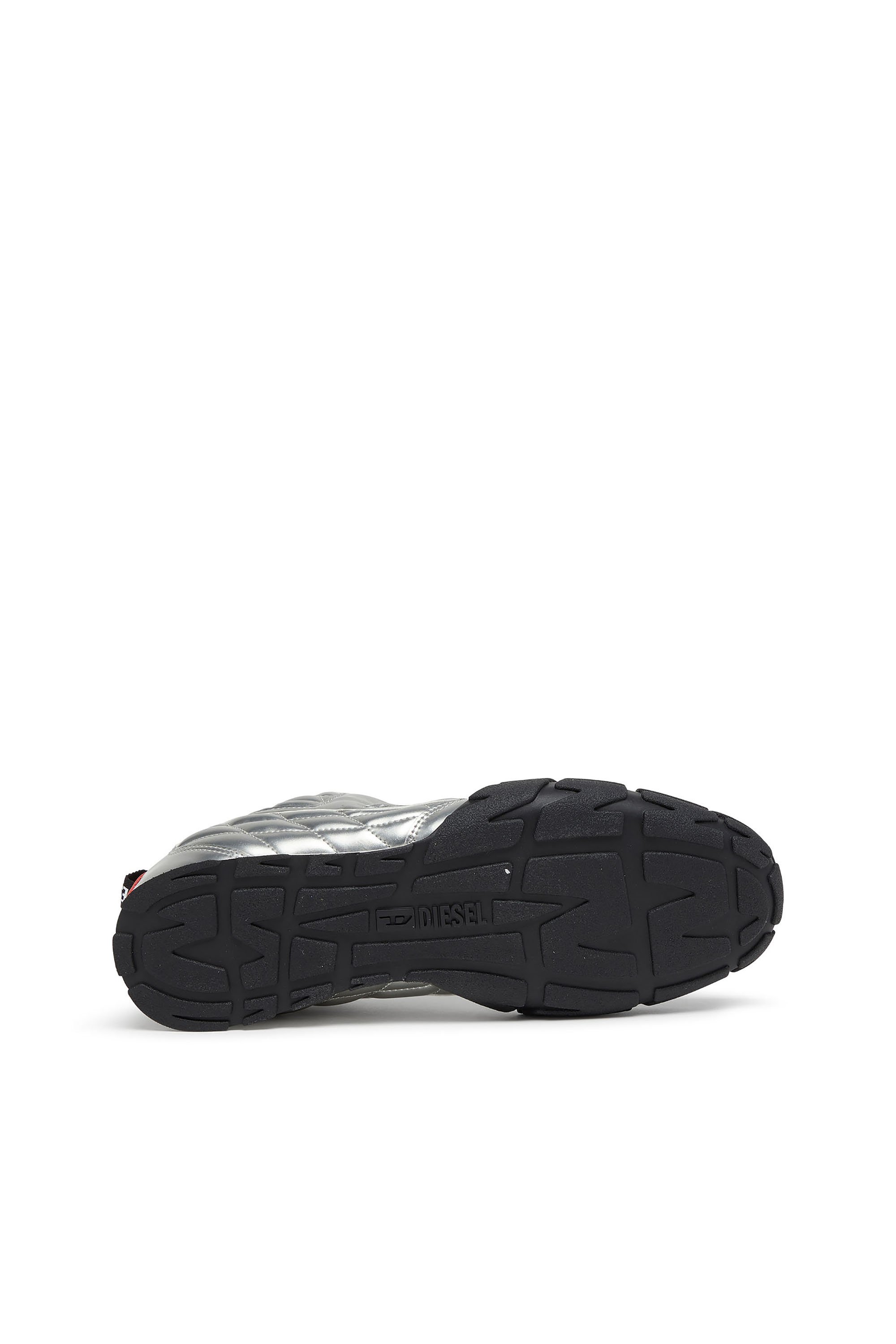 Diesel - S-PAGODHA LOW, Male's ローカットスニーカー in シルバー/ブラック - 4