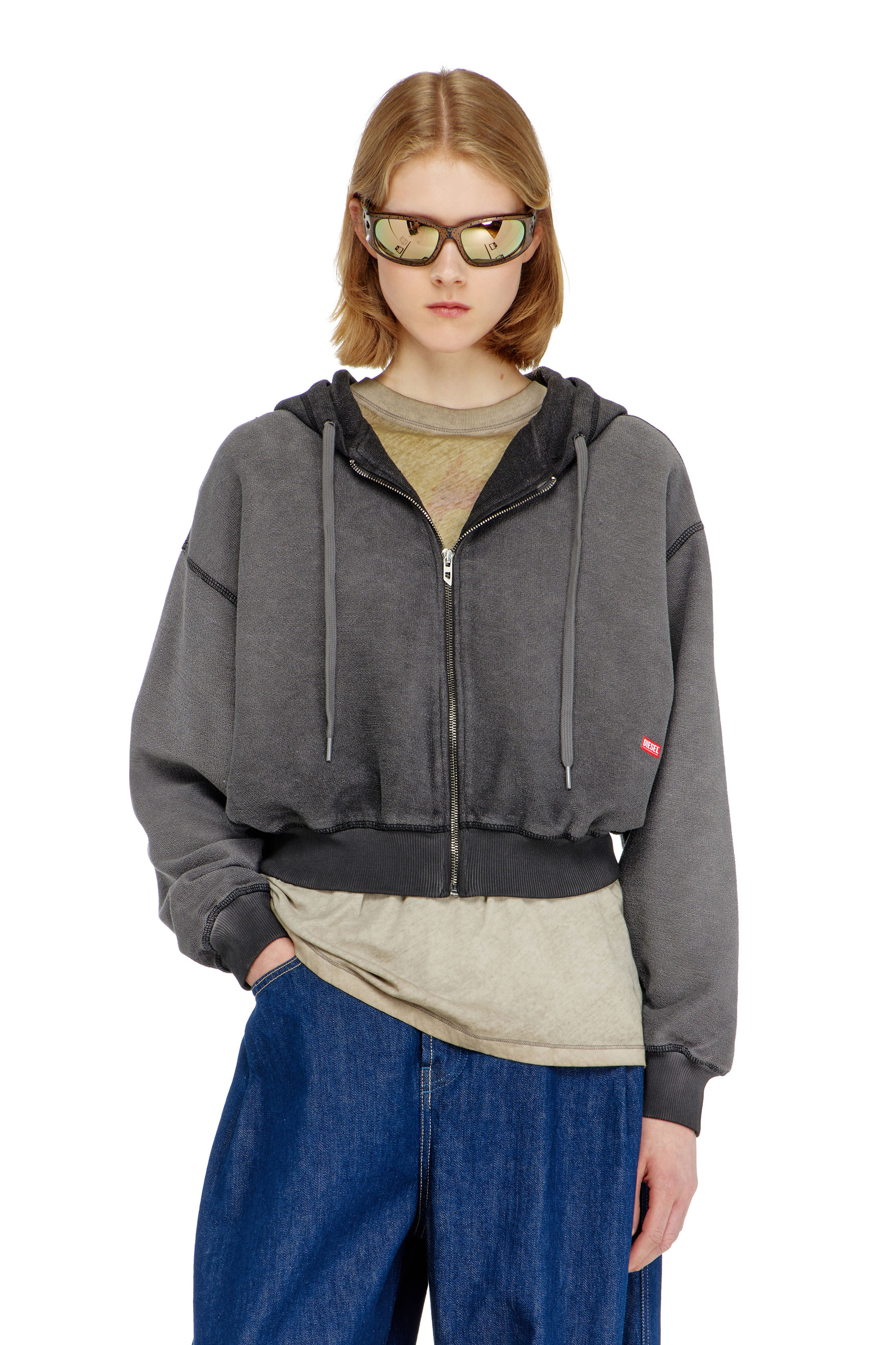 Diesel - F-SUNNY-HOOD-ZIP, Female's ジップアップパーカー in null - 1