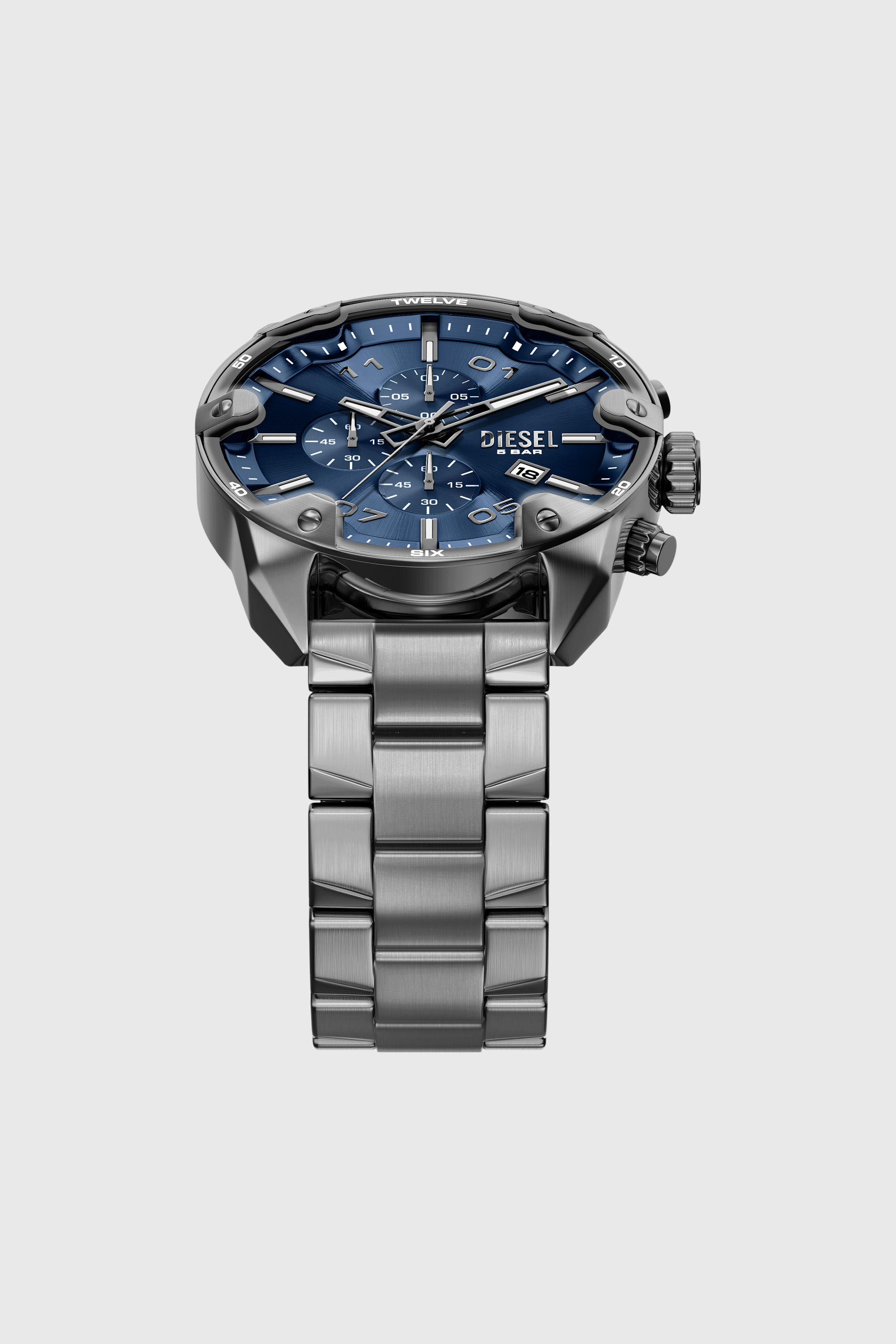 Diesel - DZ4724 WATCH, Male's 時計 in ダークグレー - 4
