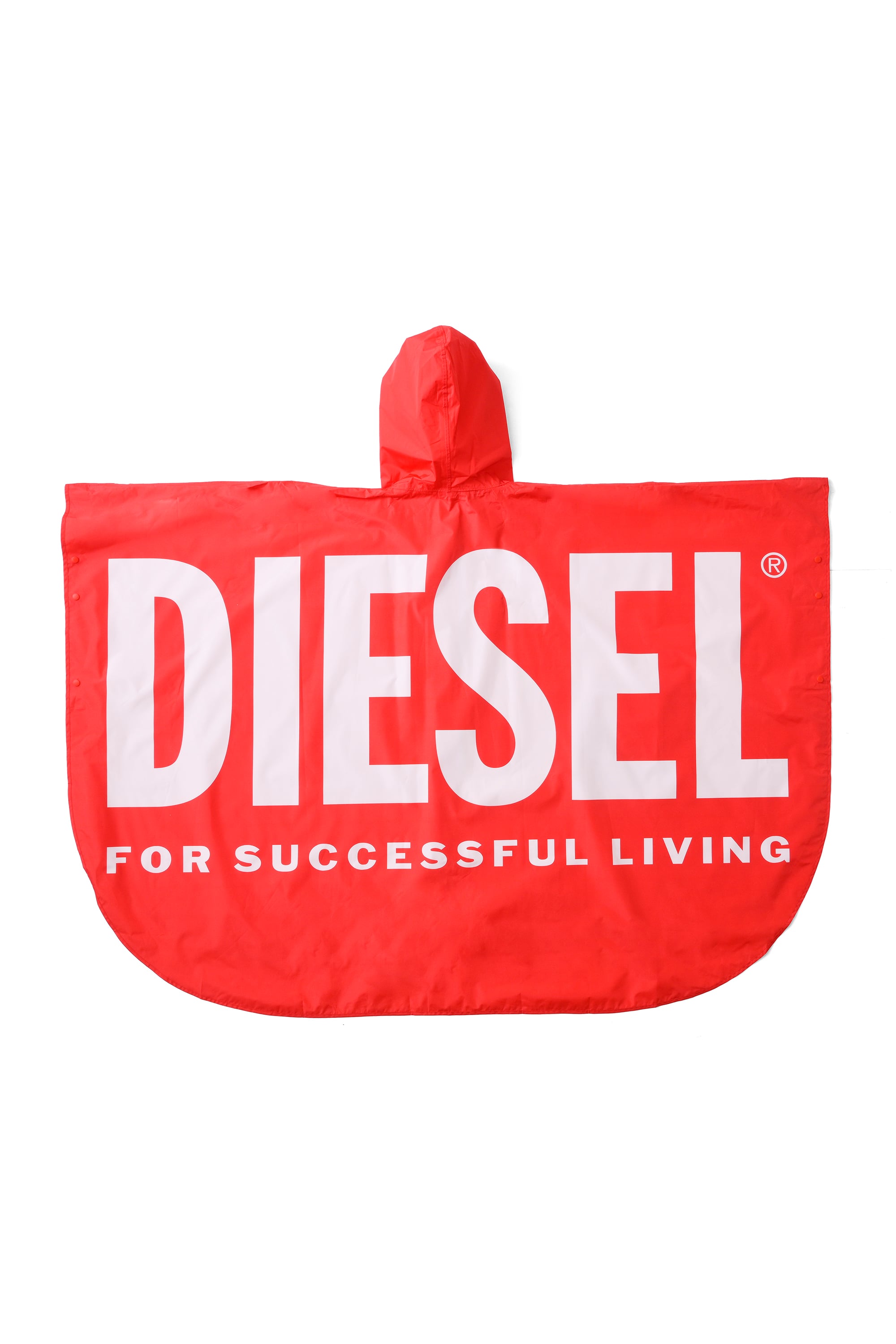 Diesel - RAVE PONCHO, Unisex's RAVE PONCHO in レッド - 3