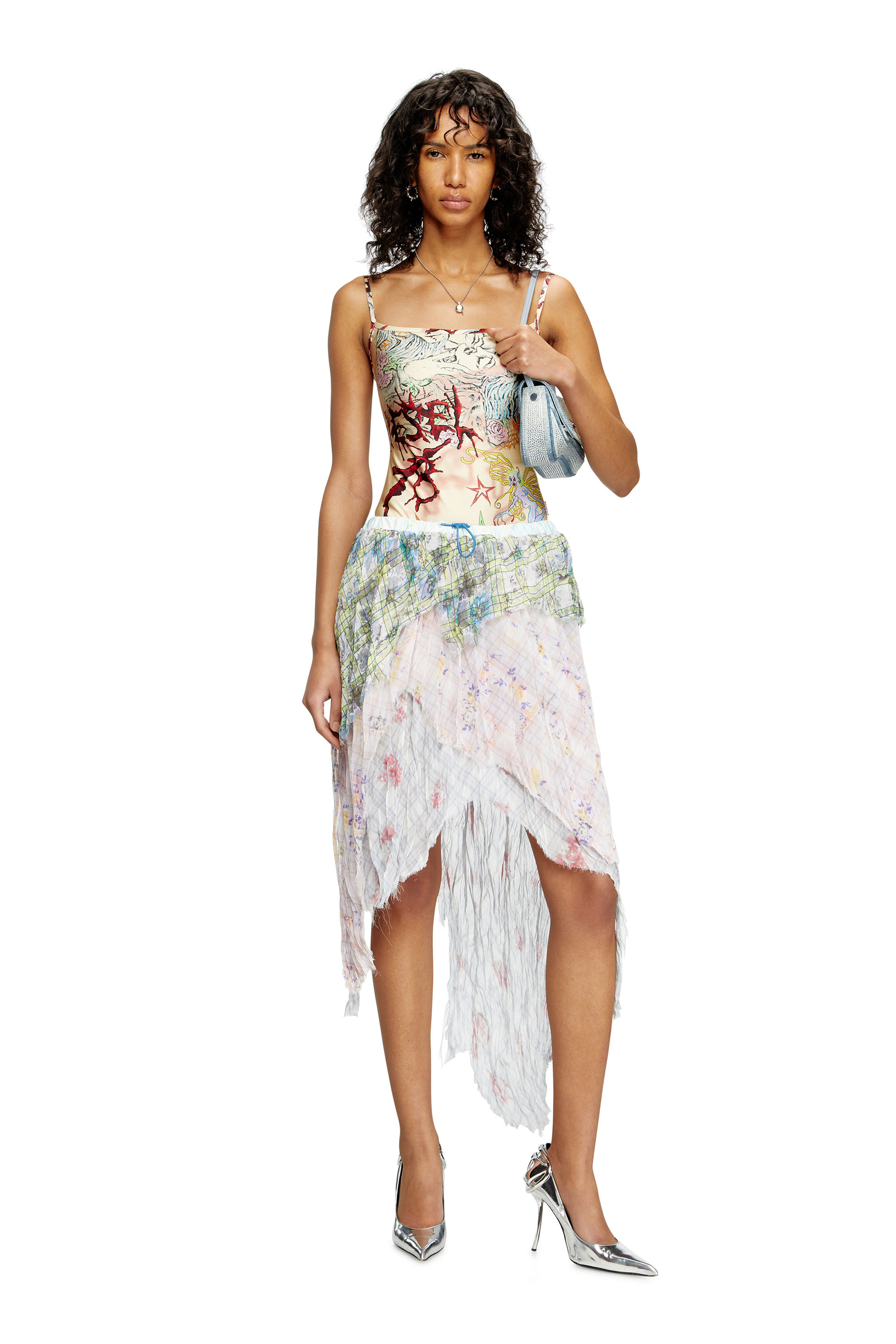 Diesel - T-ASSA, Female's ボディスーツ in ベージュ - 1