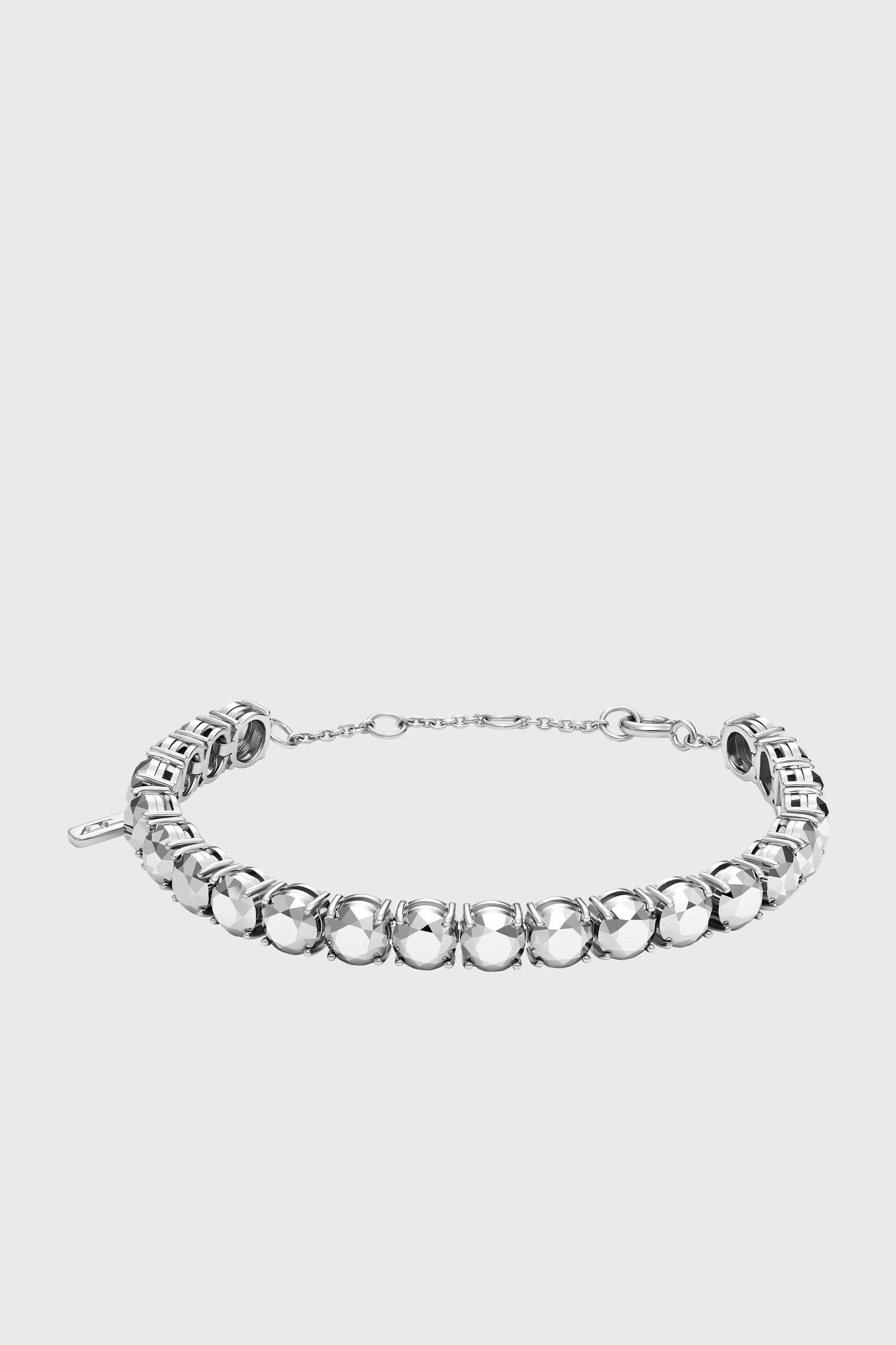 Diesel - DL1354040 STERLING SILVER JEWEL, Unisex's ブレスレット in シルバー - 1