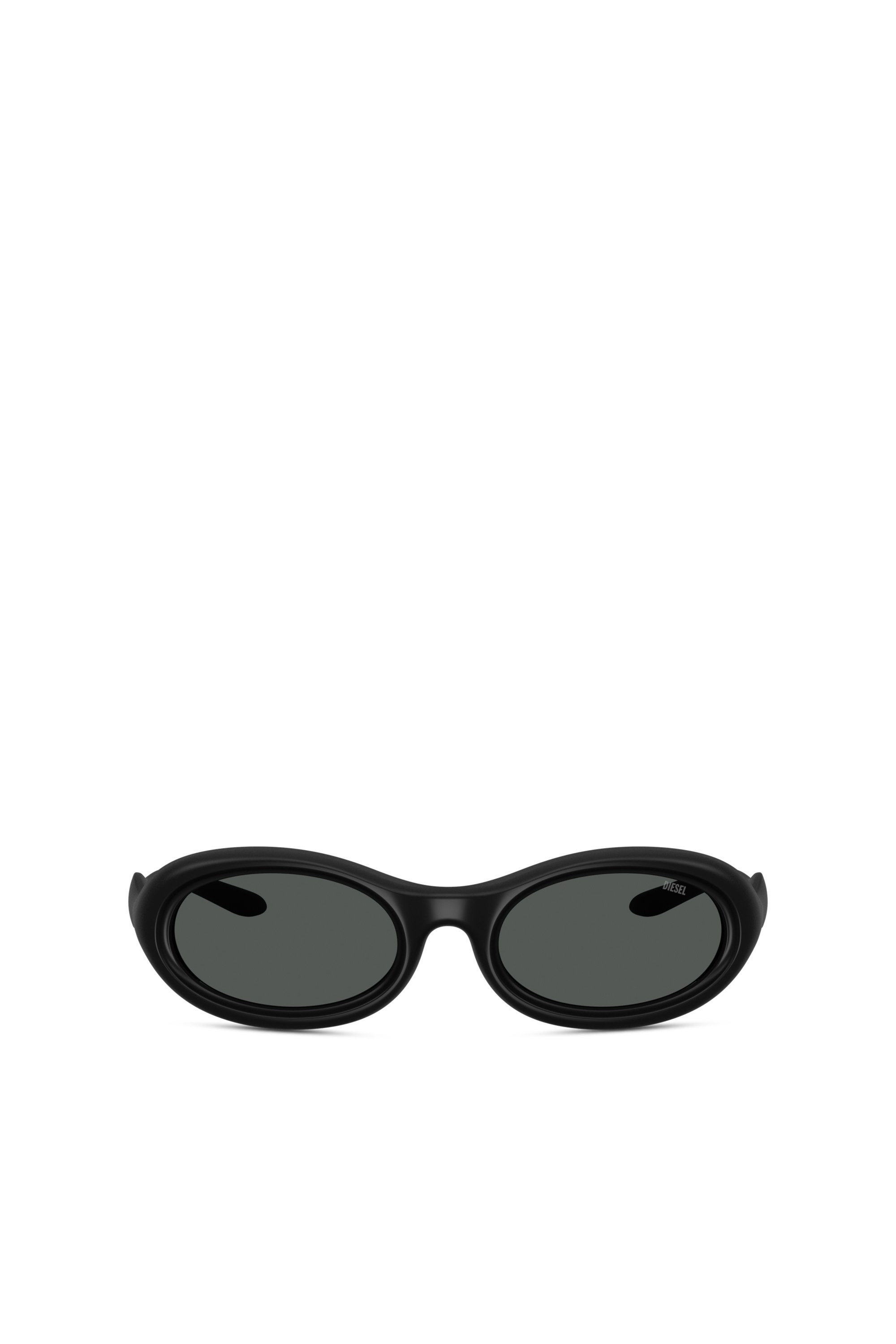 Diesel - 0DL3011U, Unisex's Oval sunglasses in ブラック - 2