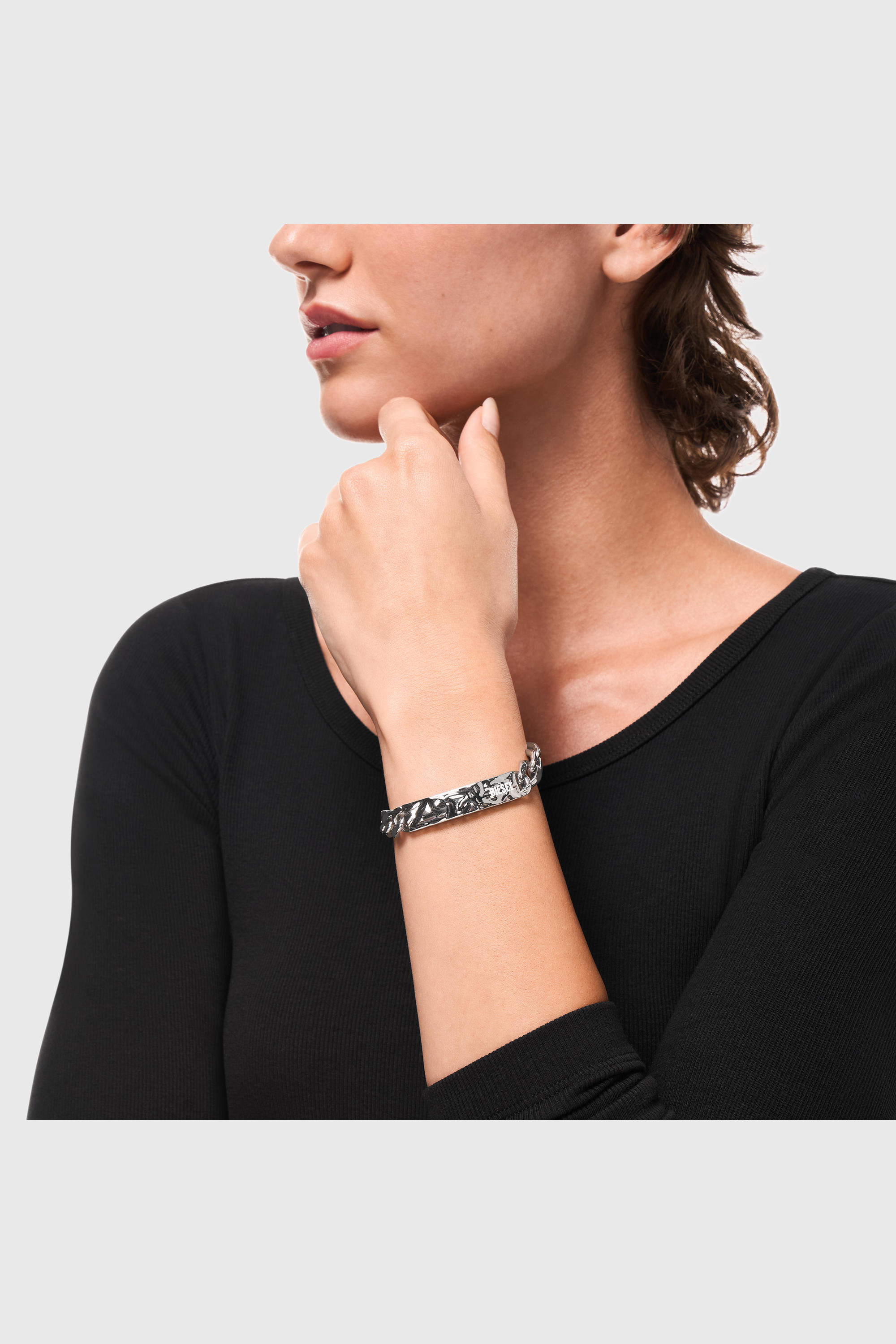Diesel - DX1732040, Unisex's ブレスレット in シルバー - 5
