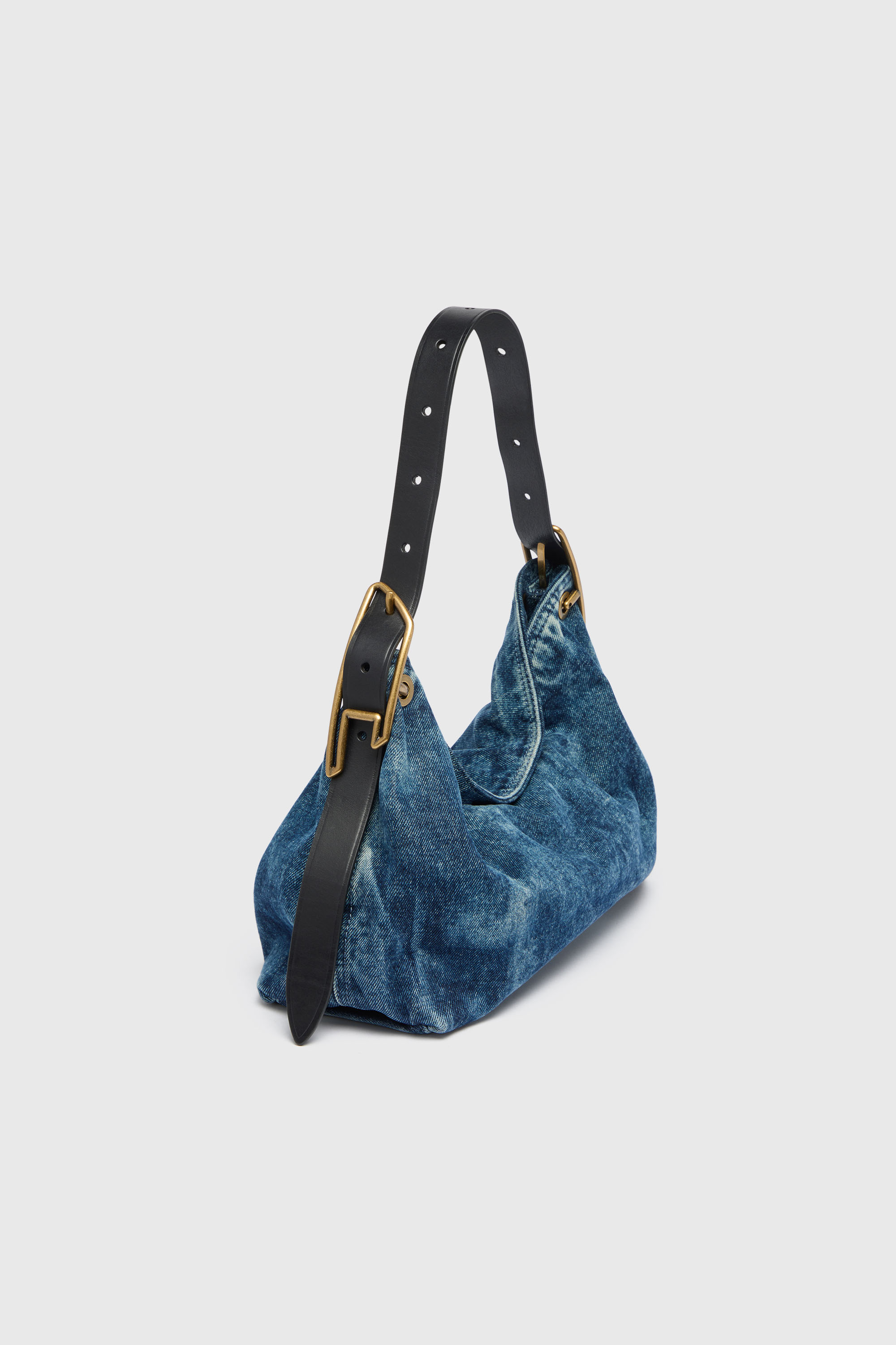D-LINE HOBO S ショルダーバッグ｜ブルー｜ウィメンズ｜DIESEL