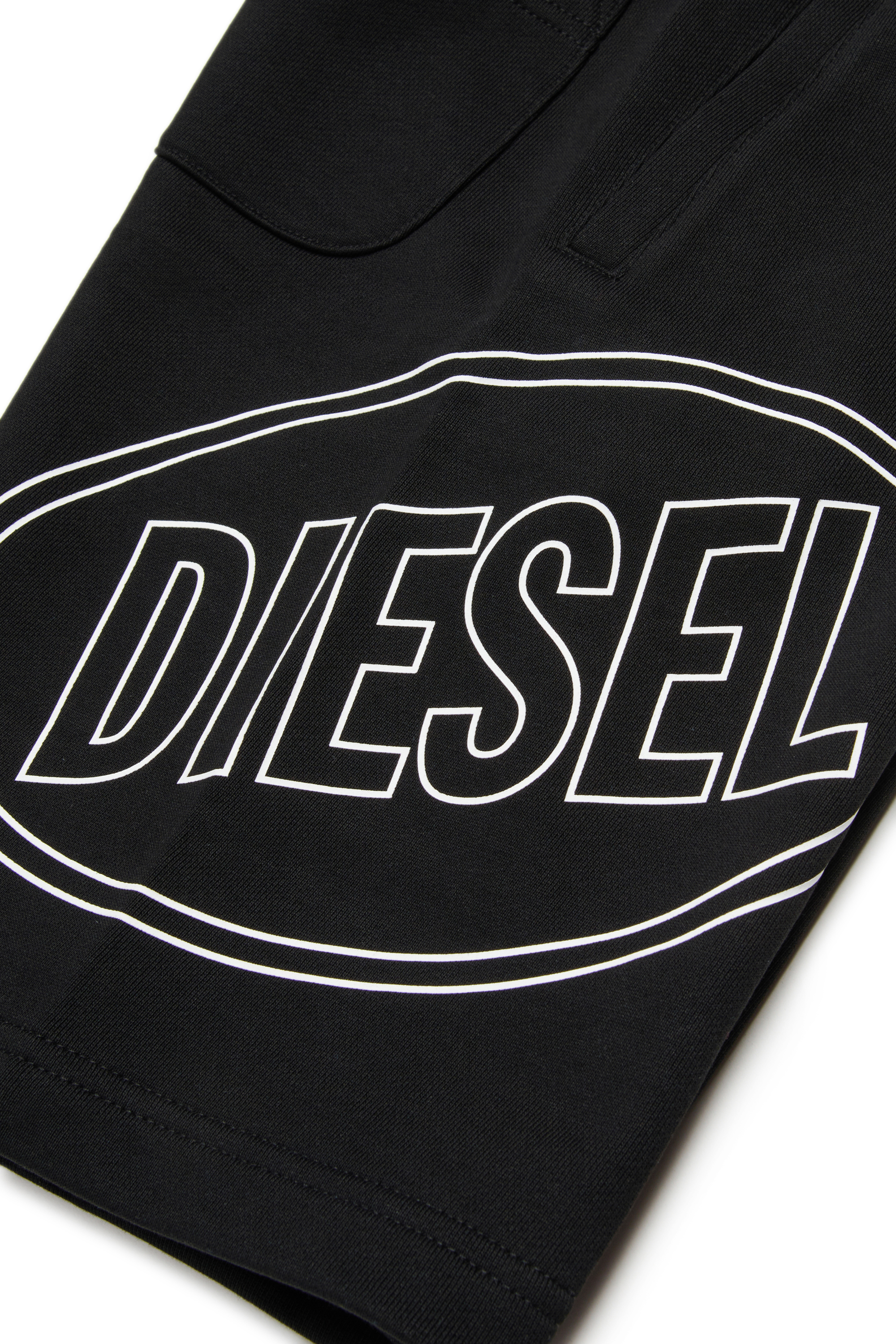 Diesel - PCIRCLE SHORT, Male's ショートパンツ in ブラック - 4