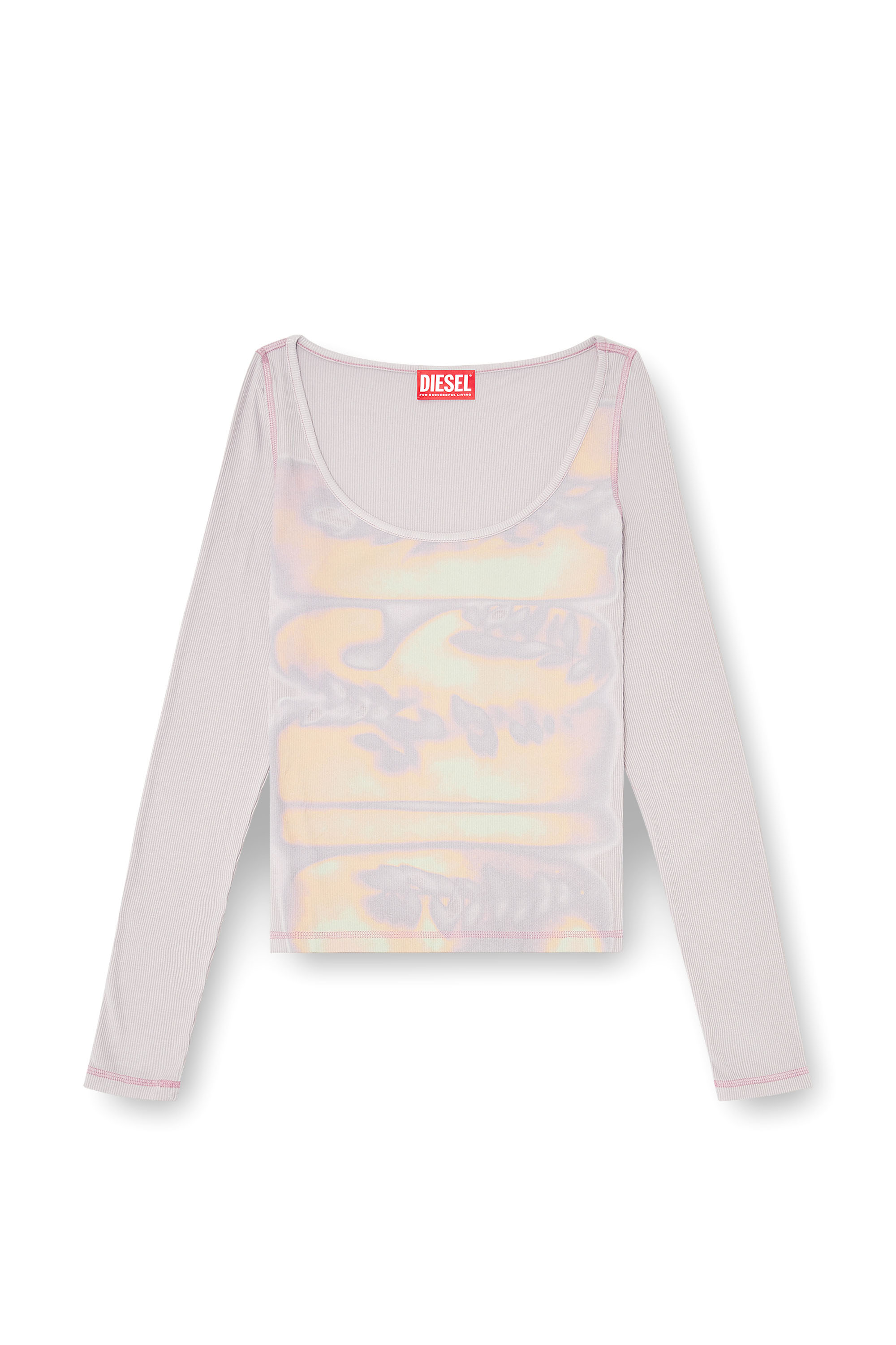 Diesel - T-FANT, Female's 長袖トップ in ライラック - 2
